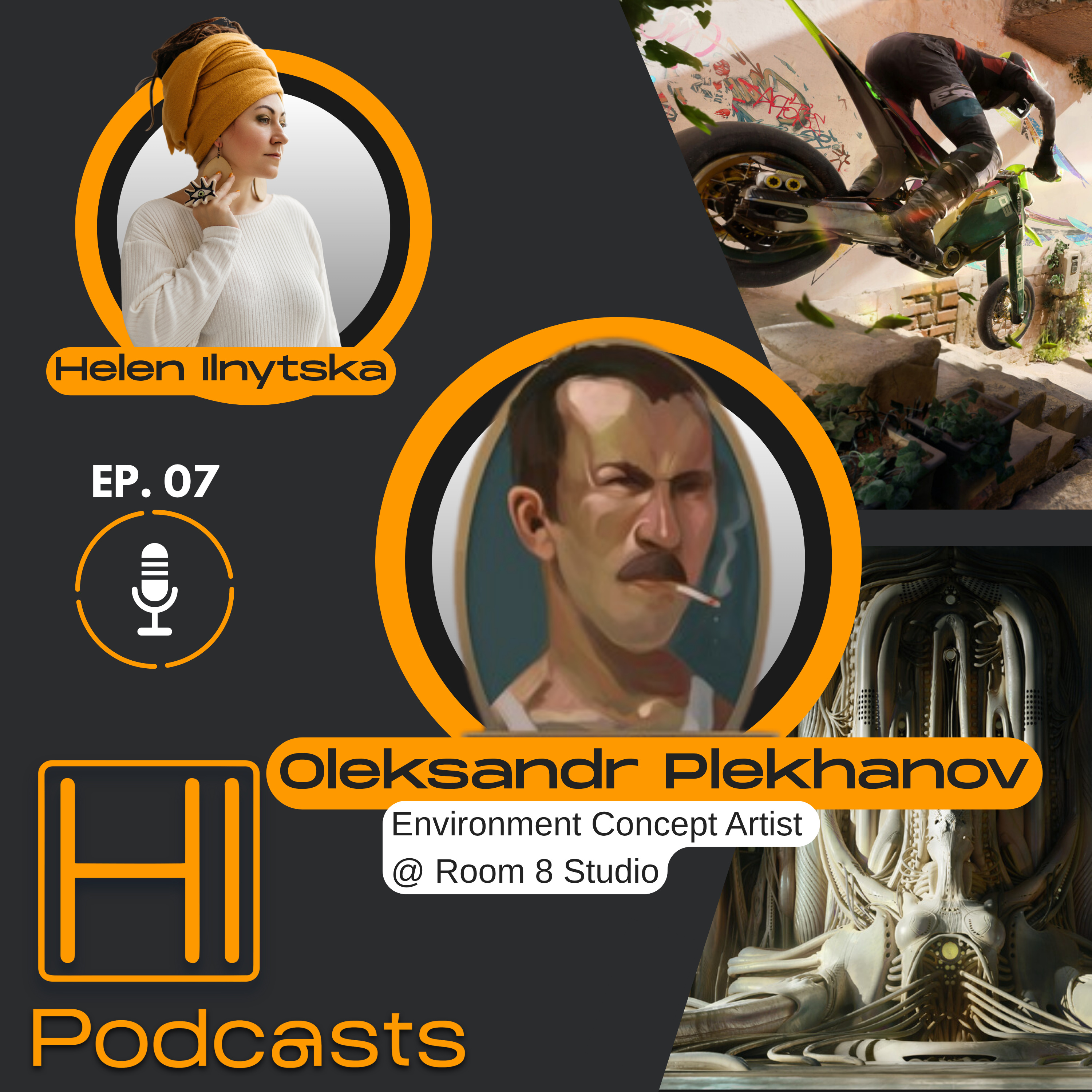 HI Podcasts #07 — Oleksandr Plekhanov / Seesha Plekhanov — Blender як спосіб думати episode artwork