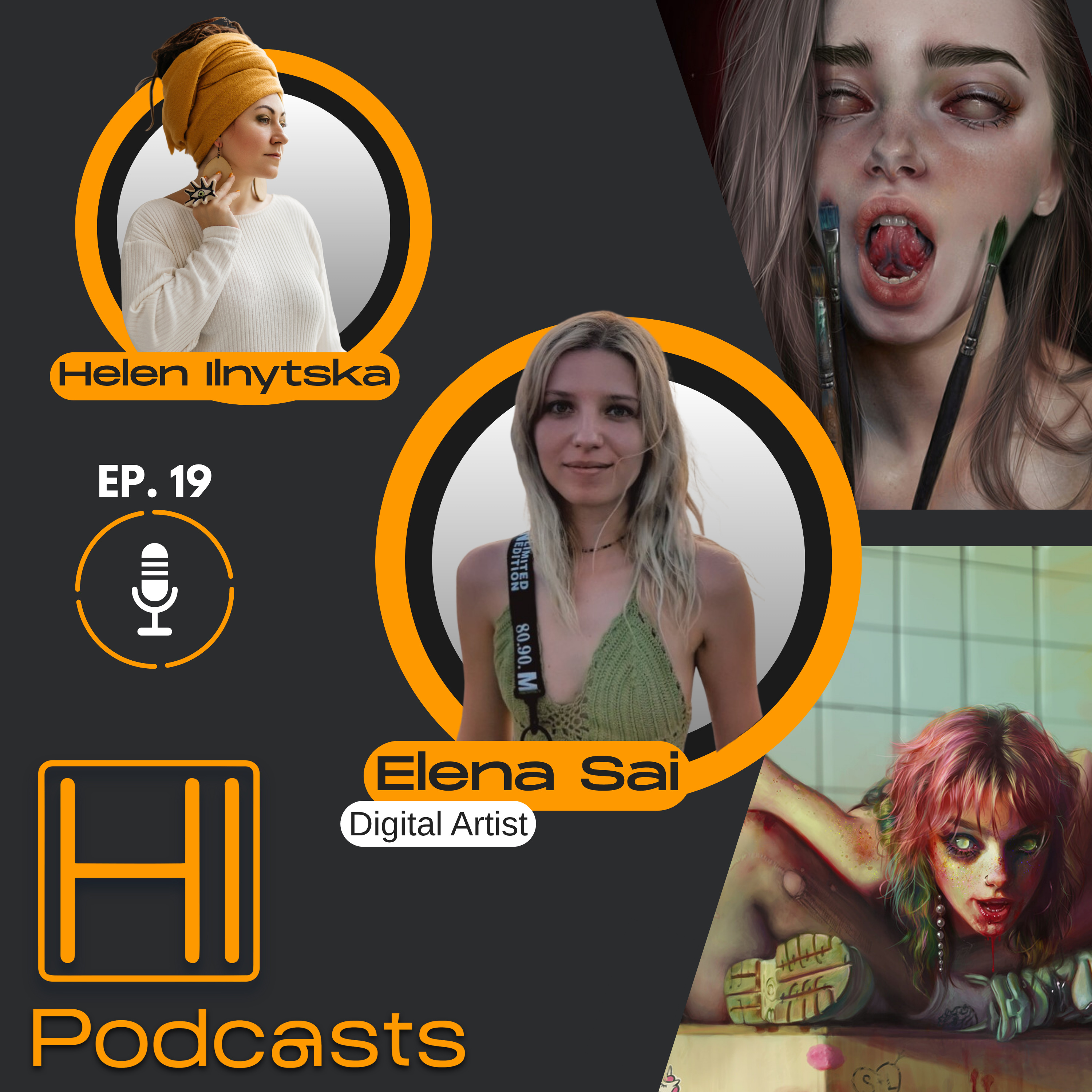 HI Podcasts #19 — Elena Sai — Свій стиль і свій шлях episode artwork