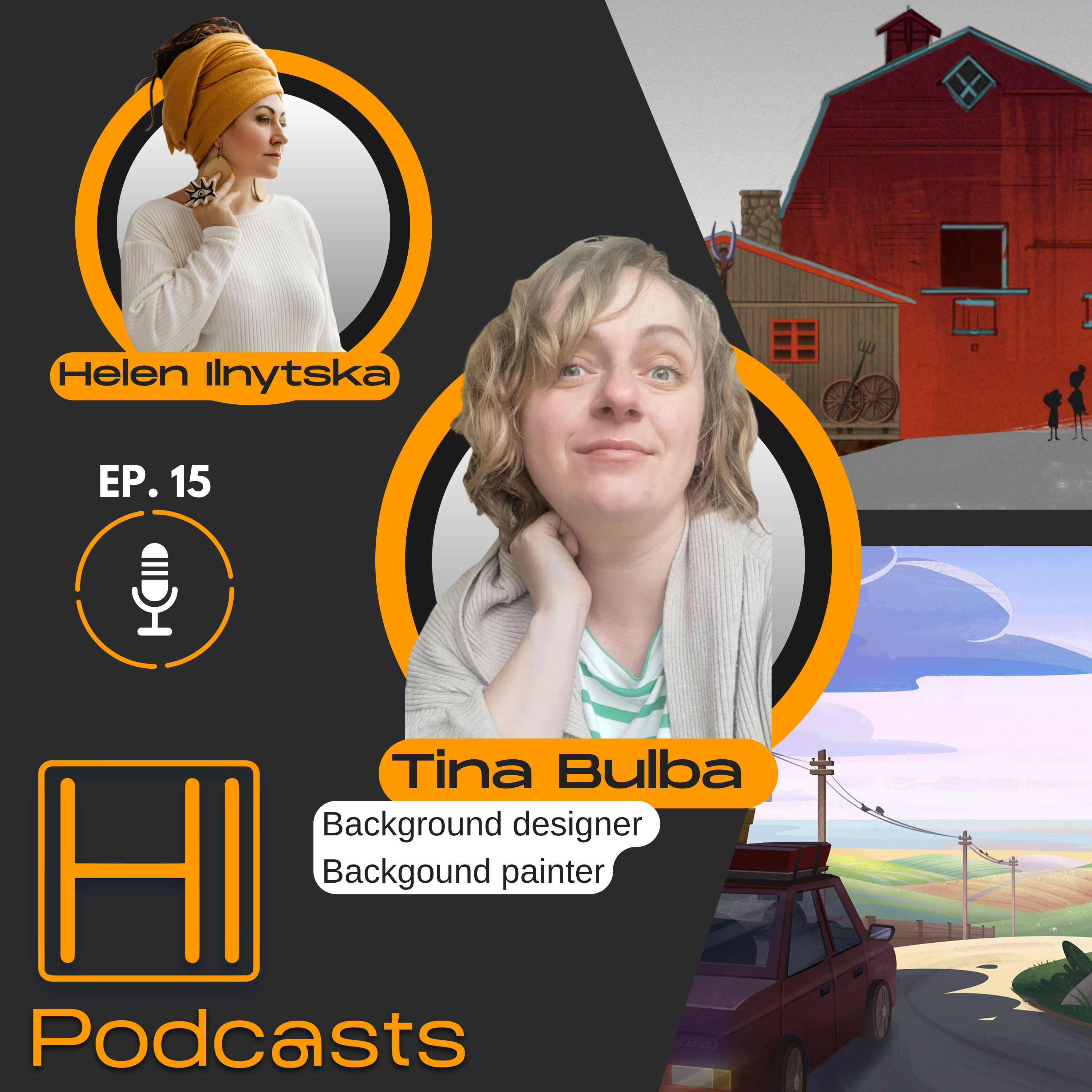 HI Podcasts #15 — Tina Bulba — Чому хороше портфоліо не гарантує роботи episode artwork