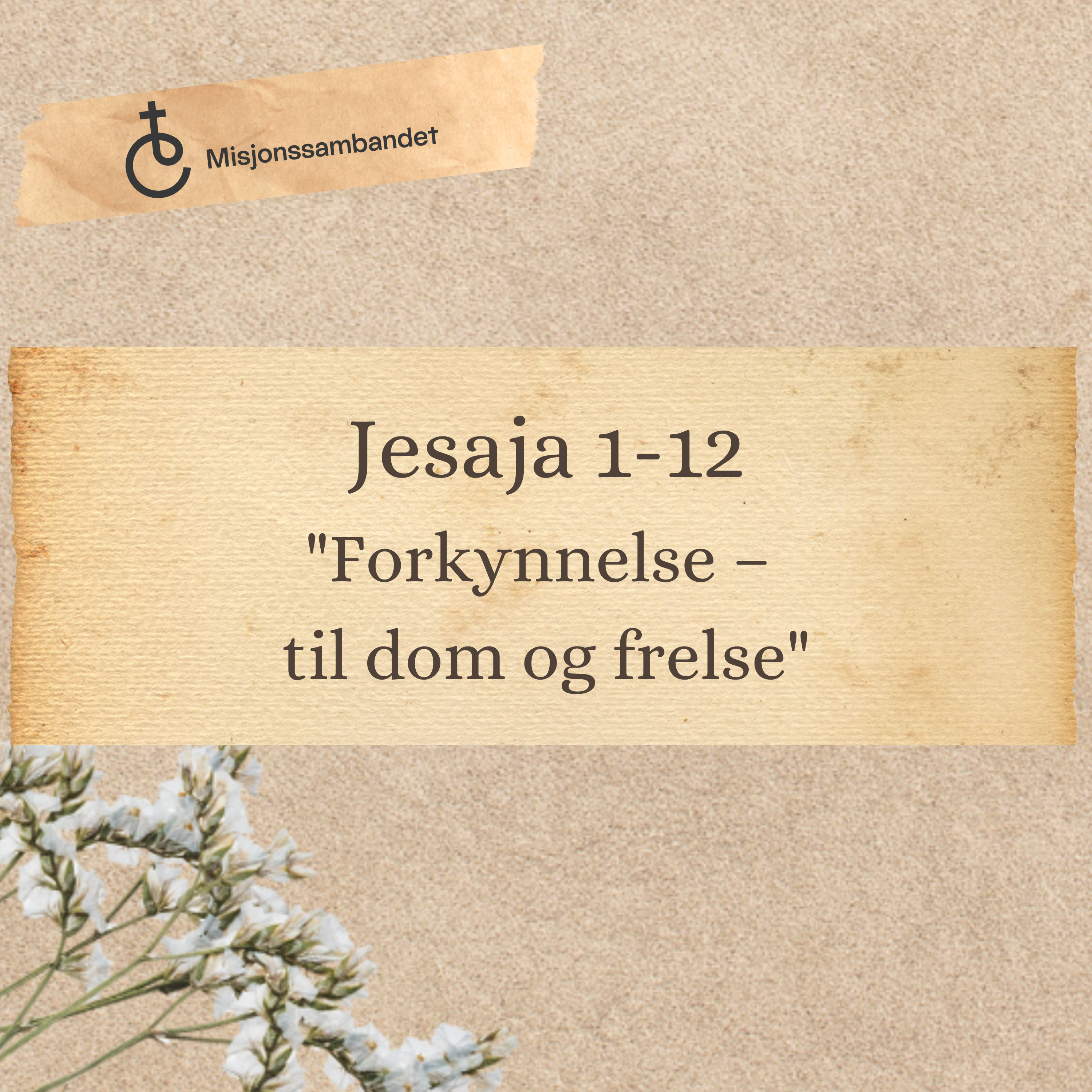 Jesaja 1-12 "Forkynnelse – til dom og frelse" | Knut Alfsvåg episode artwork