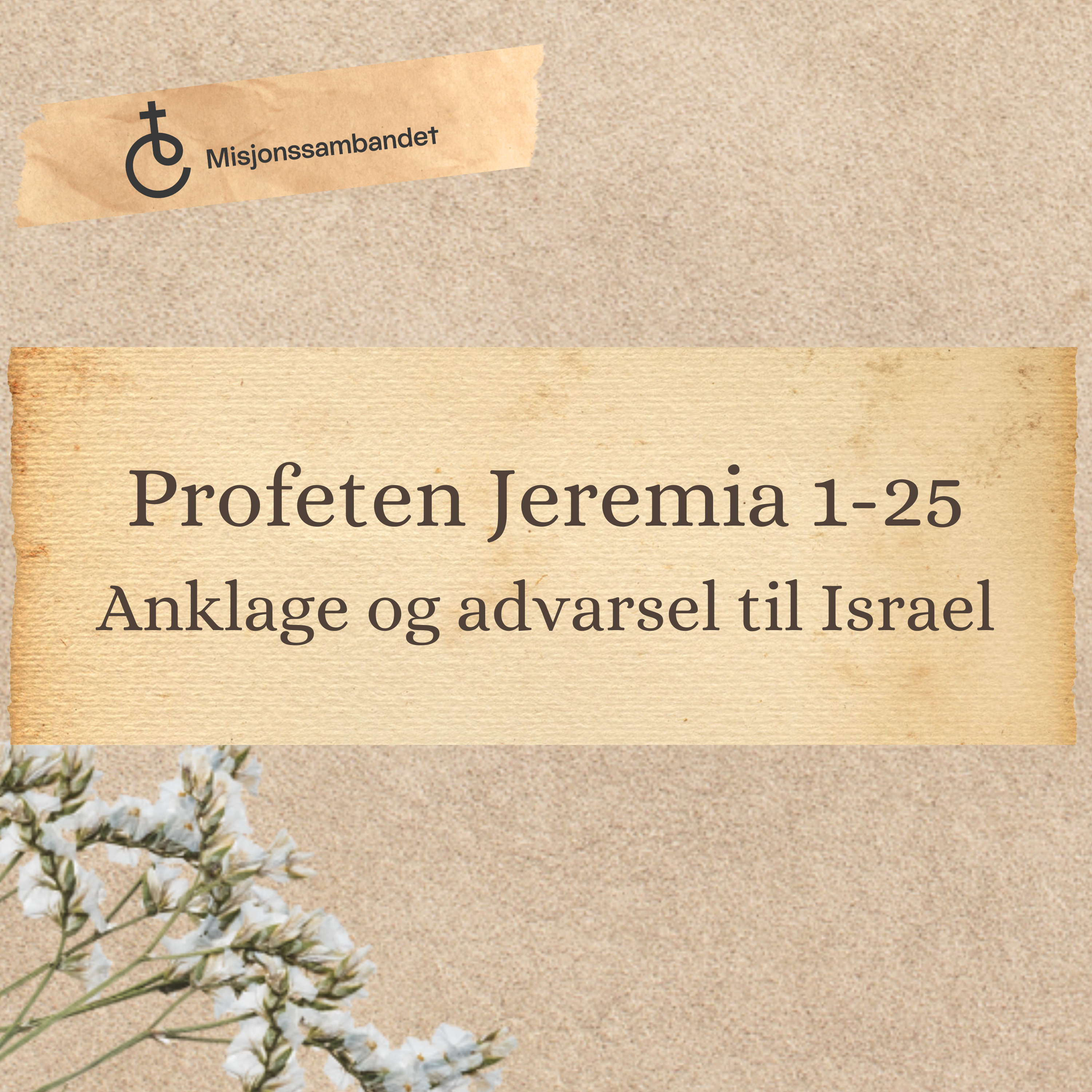 Profeten Jeremia 1-25 "Anklage og advarsel til Israel" | Magne Vatland episode artwork