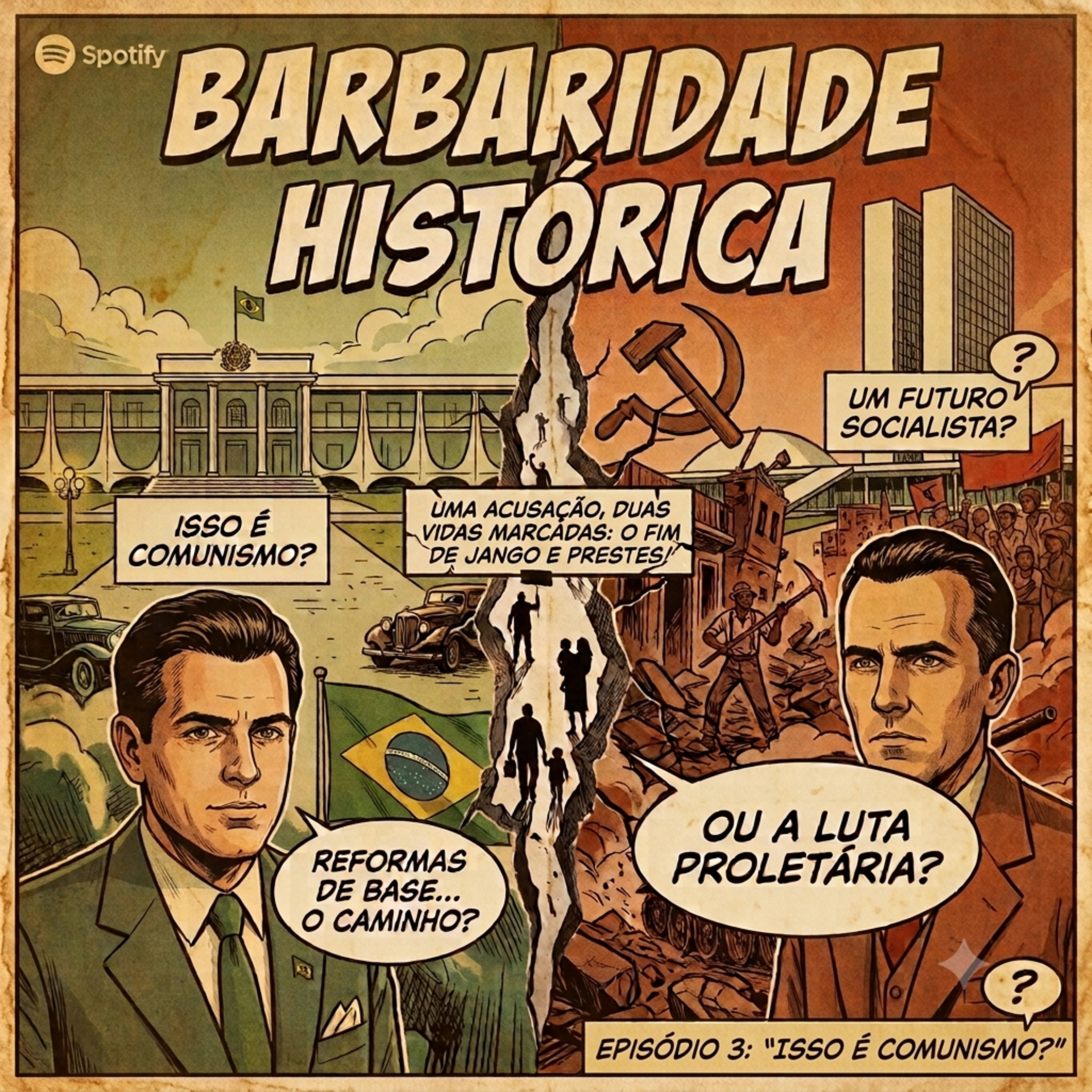 #3 - Isso é comunismo? | Jango, Prestes e o uso político de uma palavra. episode artwork