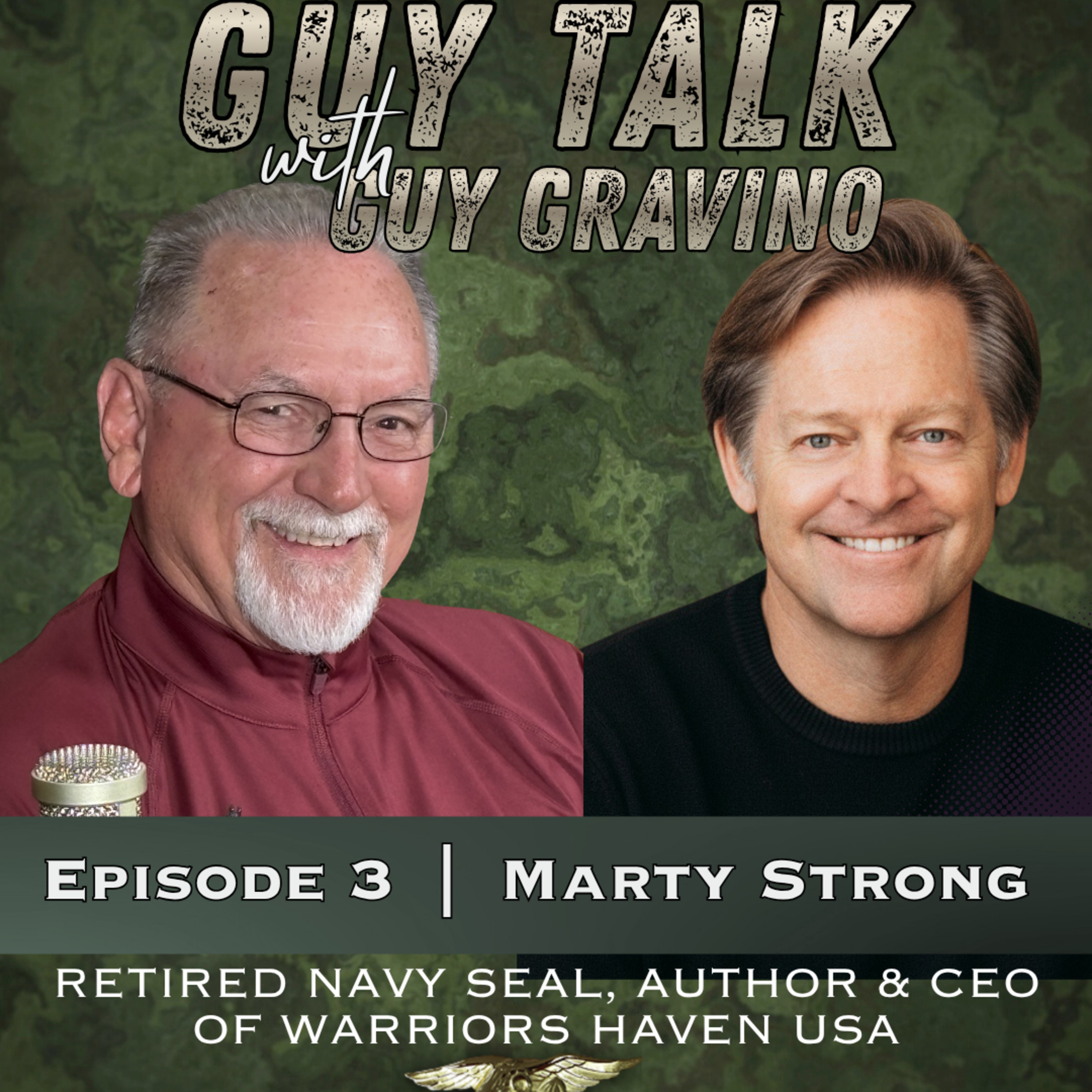 Guy Talk Episode 3: Marty Strong episode artwork