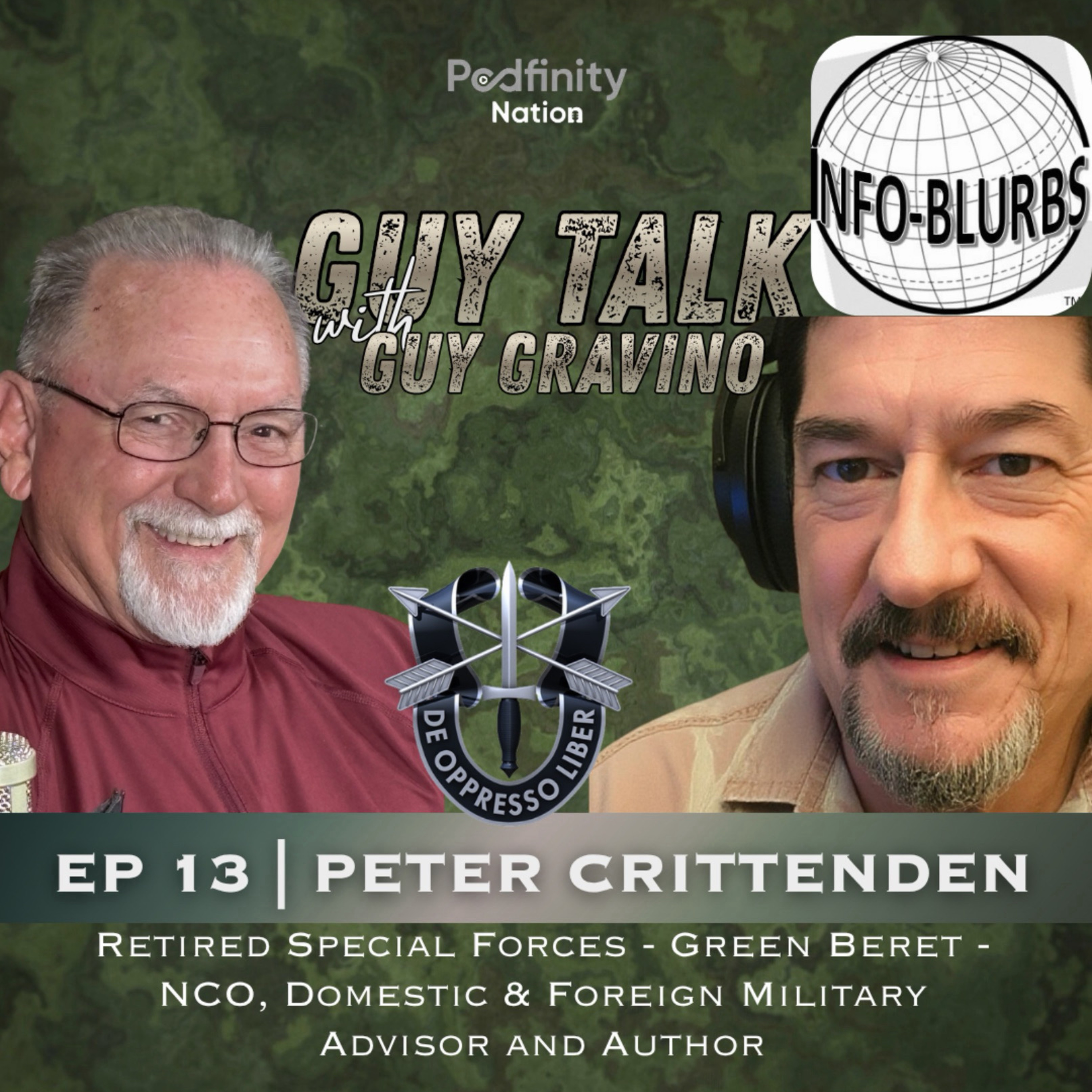 Guy Talk Episode 13: Peter Crittenden, Retired Special Forces, Green Beret episode artwork