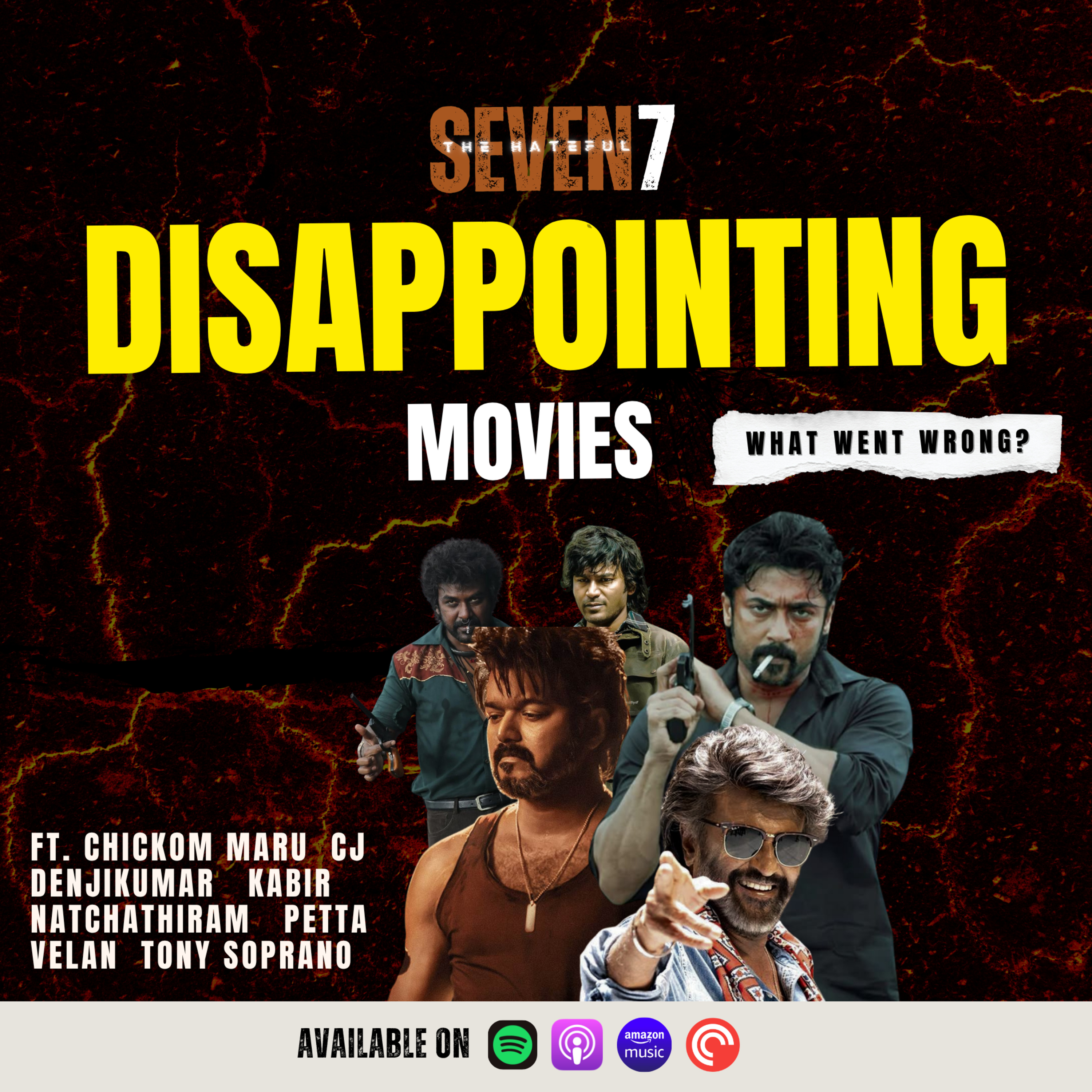 EP01 - Disappointing Movies | The Hateful 7 episode artwork