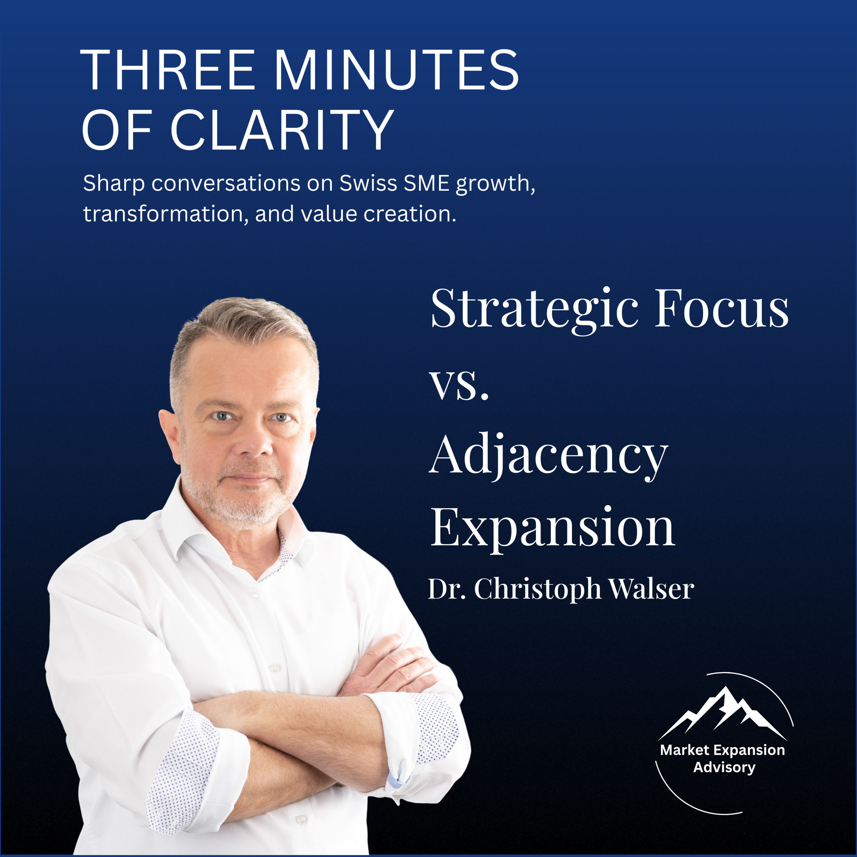 Strategic Focus vs. Adjacency Expansion episode artwork