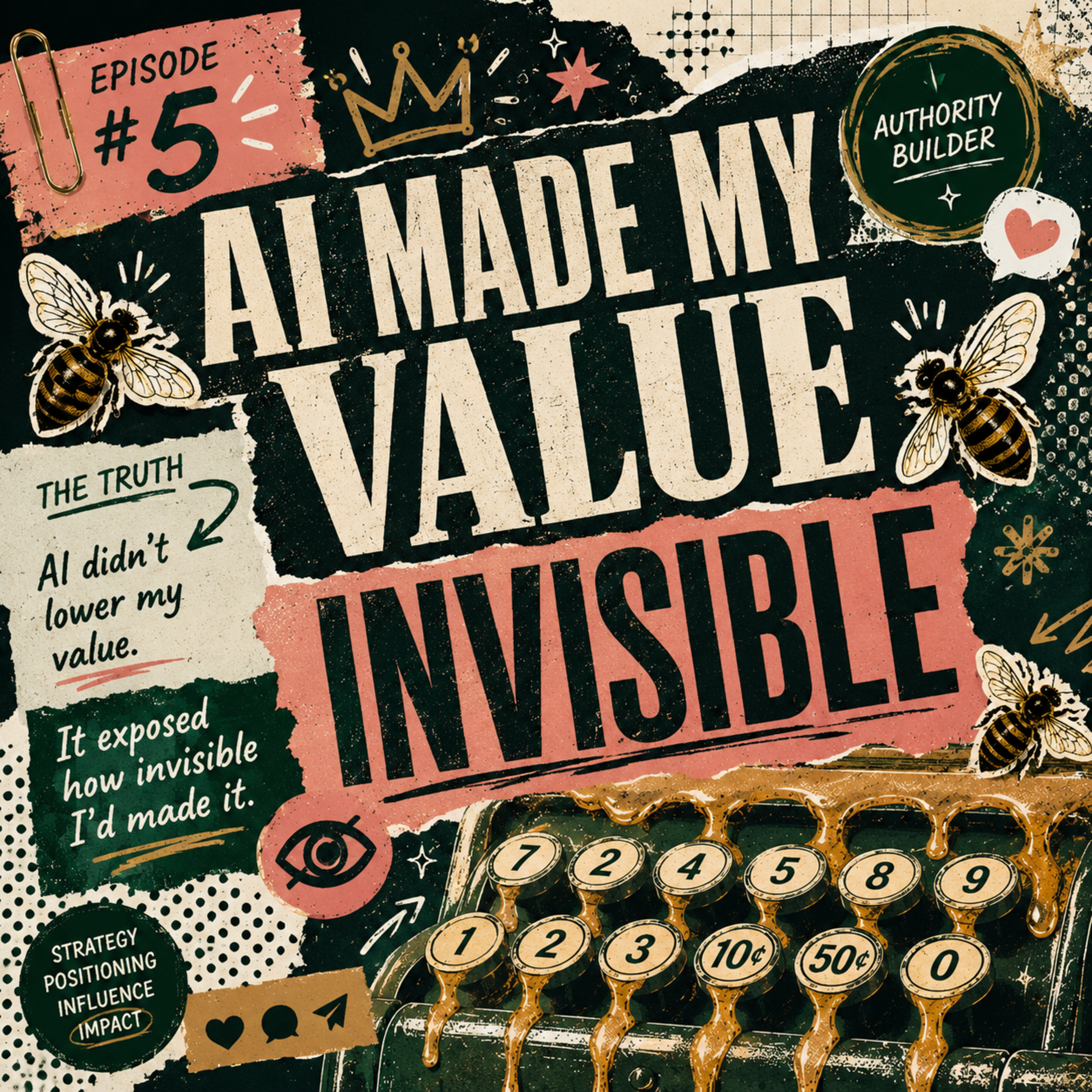 Ep 5: AI Made My Value Invisible: How Coaches, Consultants & Creators Reprice in 2026 episode artwork