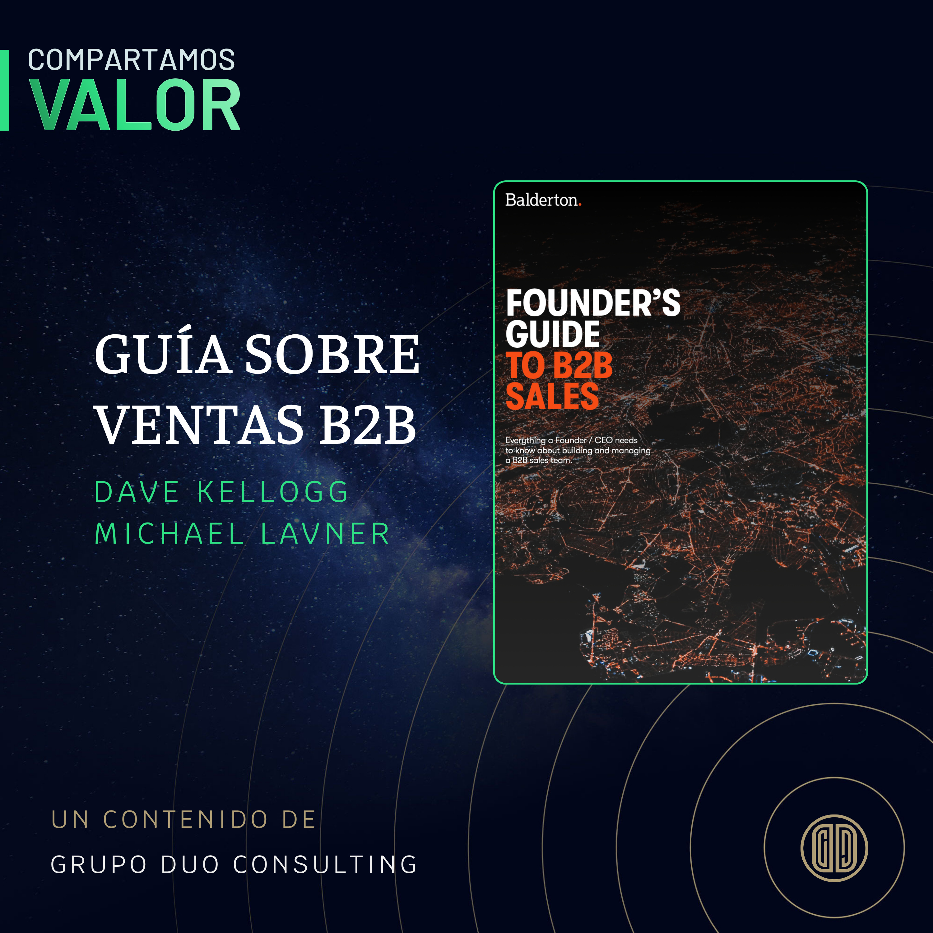 Portada de Compartamos Valor por Grupo Dúo Consulting