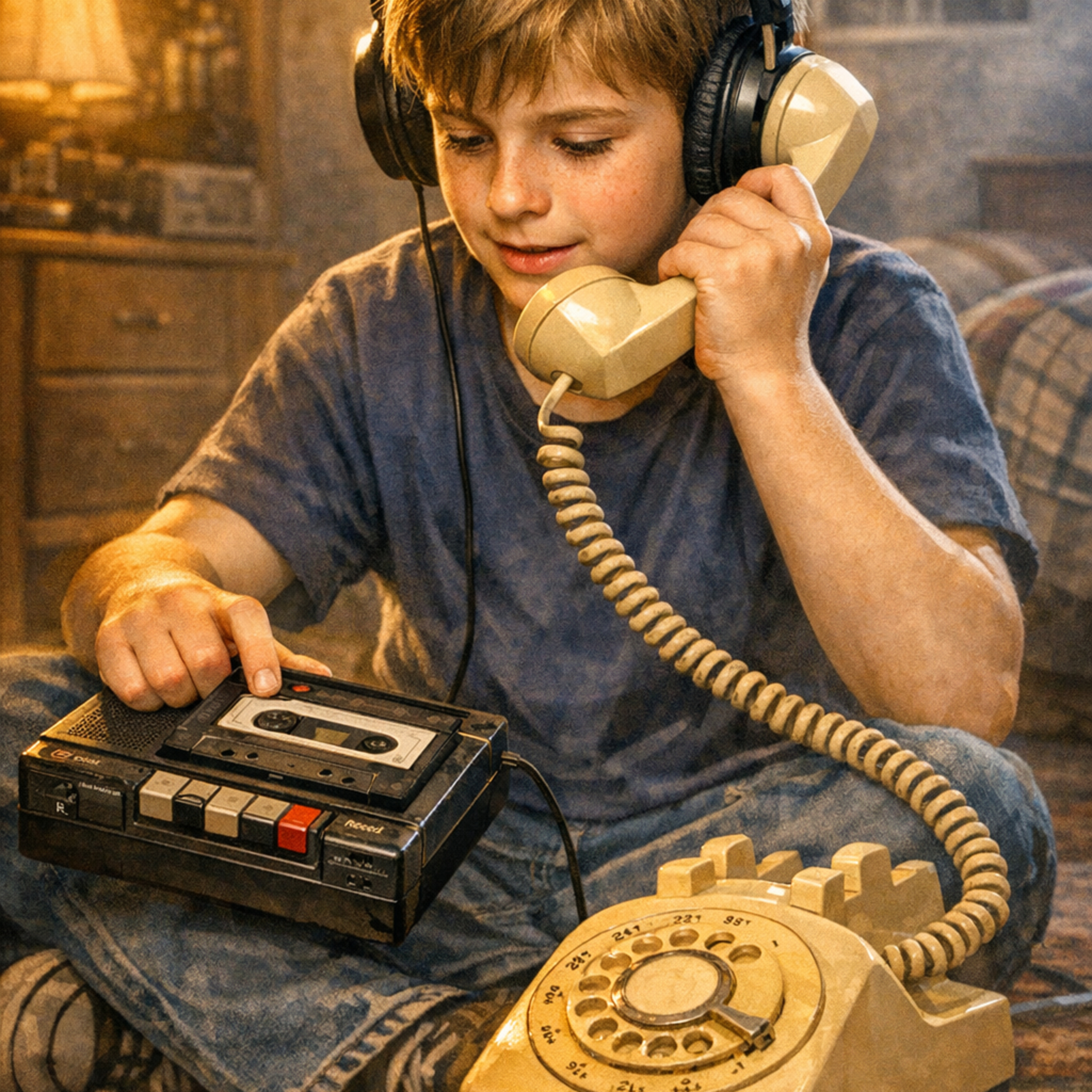 Bonus Cross Over Show Dennis Eversen Tells About His First Tape Recorder.  episode artwork