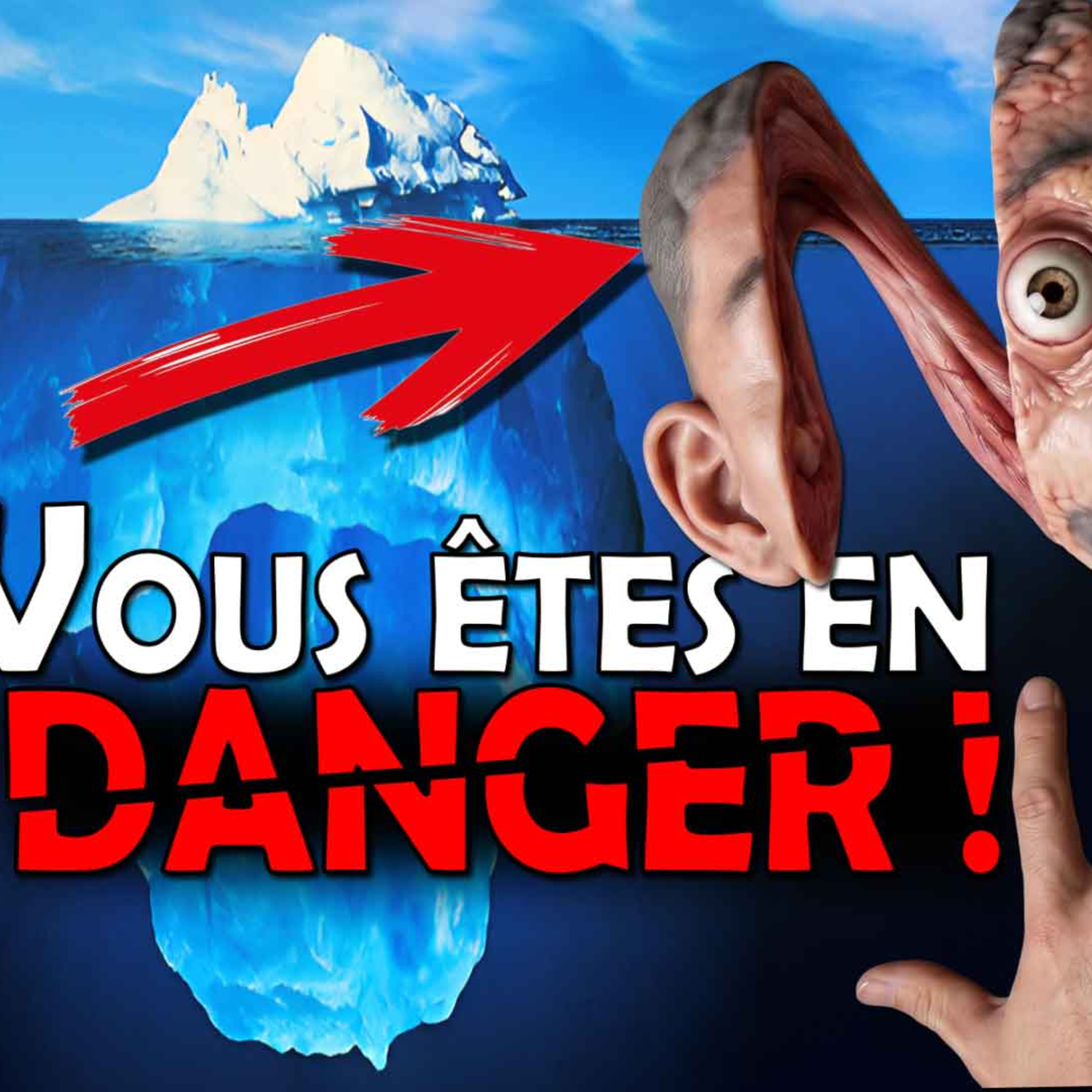 L'ICEBERG des HORRIBLES BUGS du CORPS HUMAIN