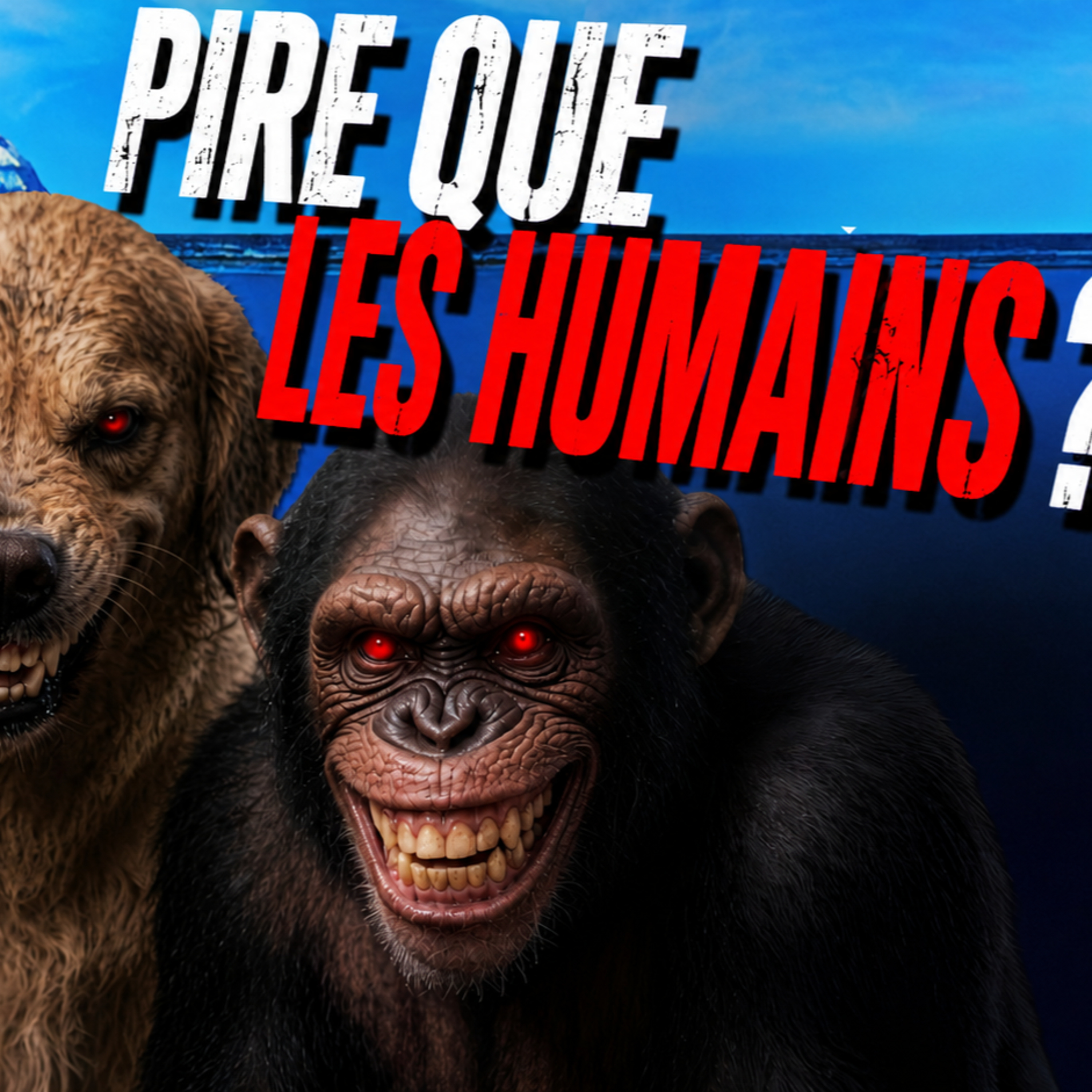 L'ICEBERG de L'HORREUR du comportement ANIMAL