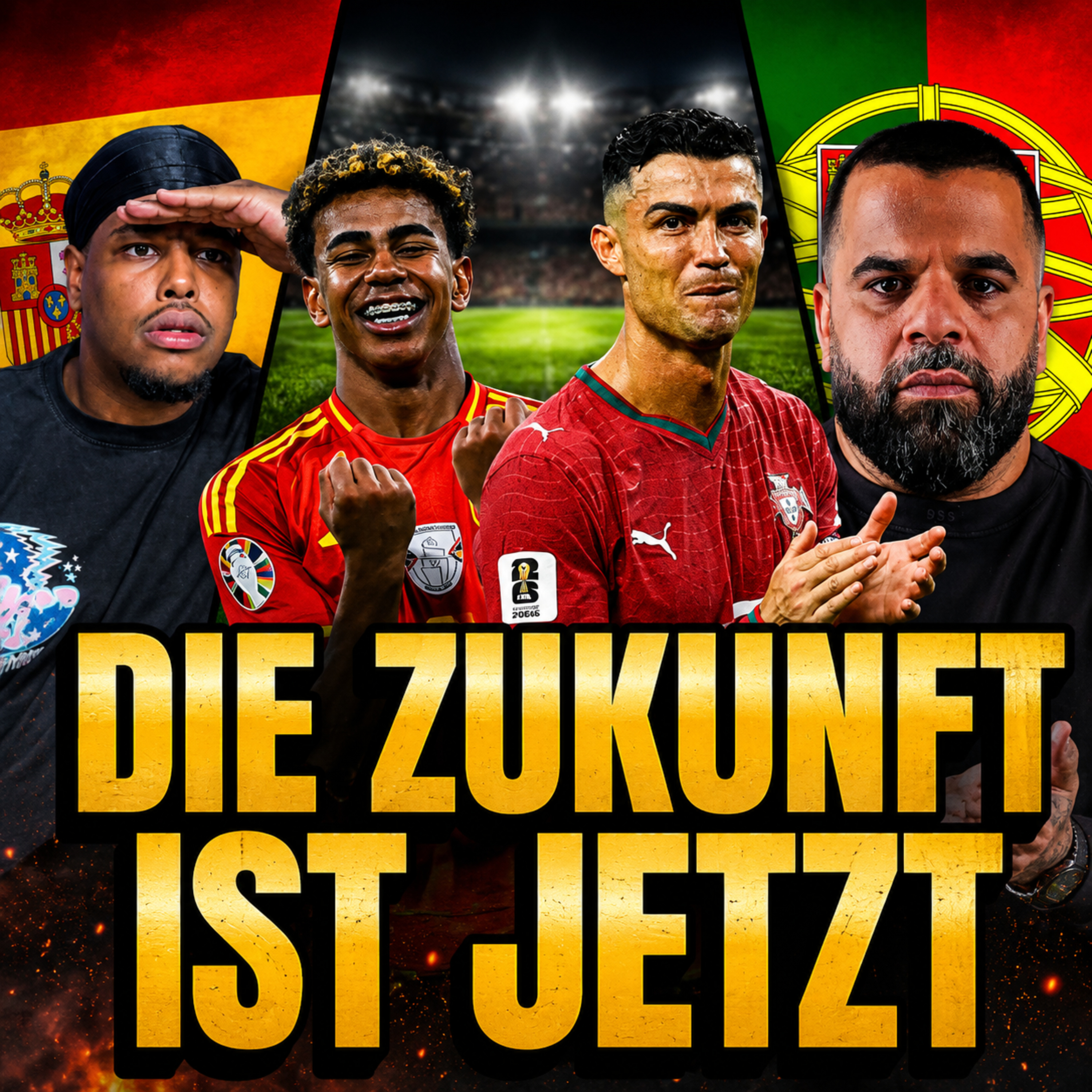 CR7 vs LAMINE & Trumps Anruf ☎ | WM TALK (mit Ali Bumaye) #22