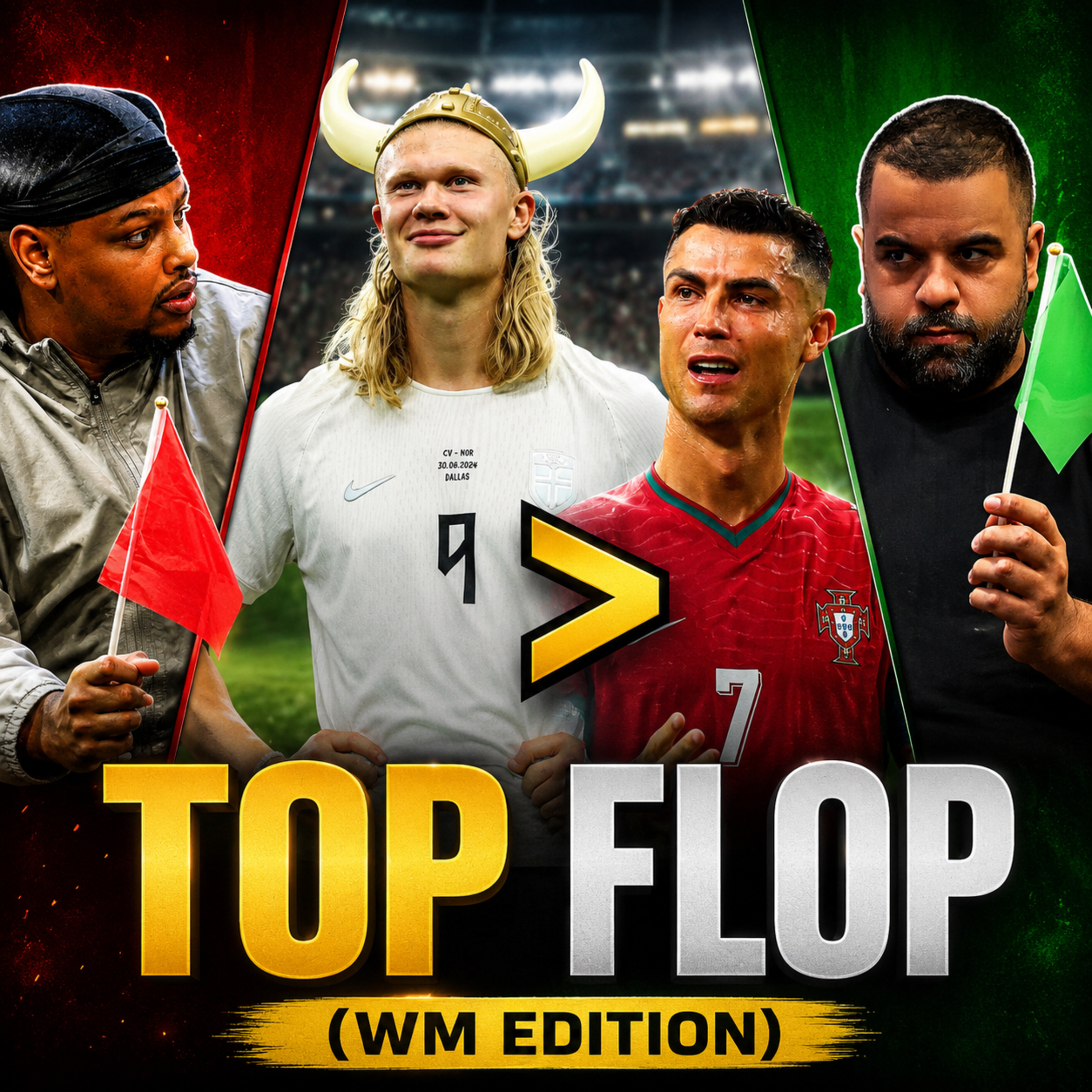 Haaland besser als CR7? VAR verschlechtert Schiris?! | Top oder Flop WM EDITION🚩 #24