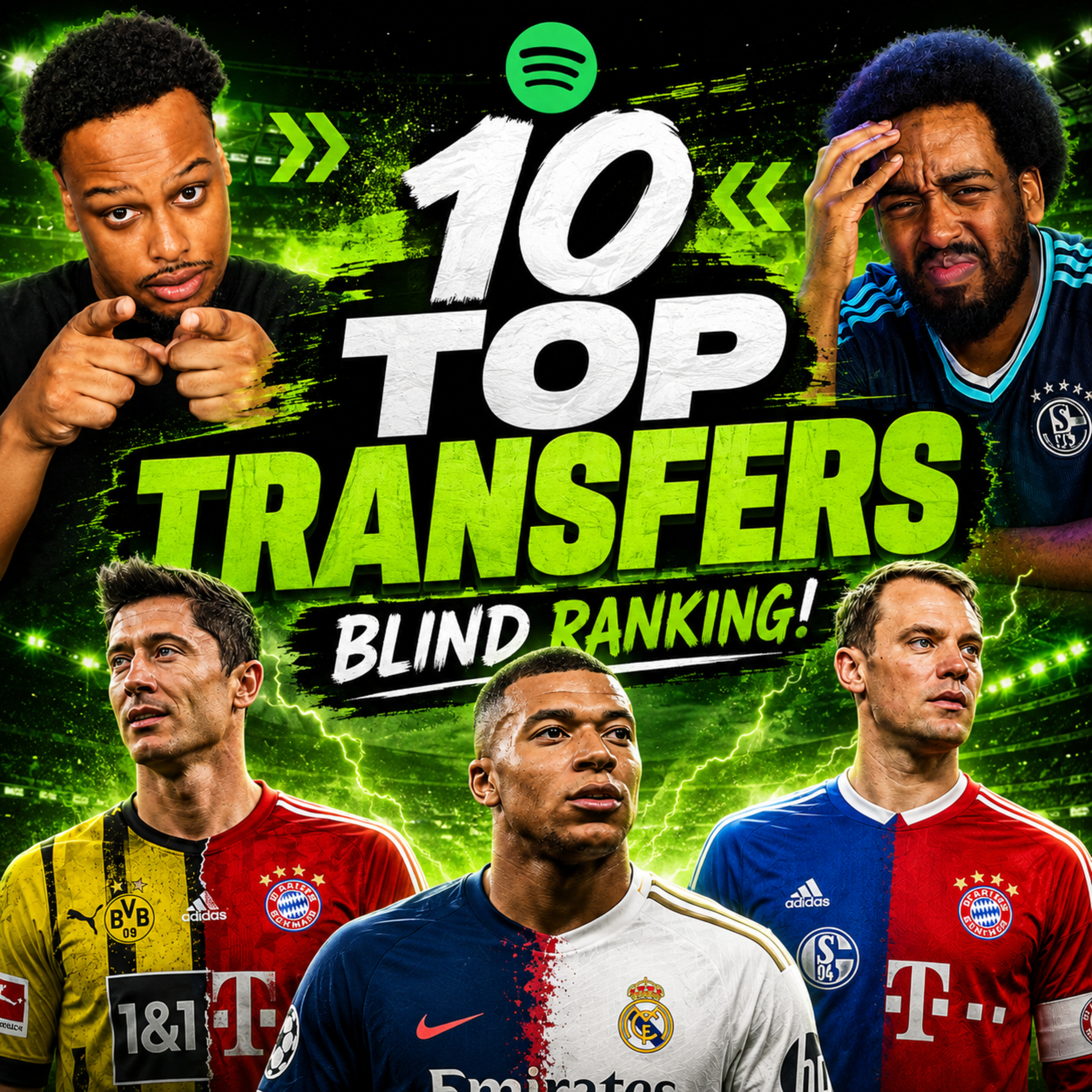 BLIND RANKING! 10 TOP-TRANSFERS #33 episode artwork