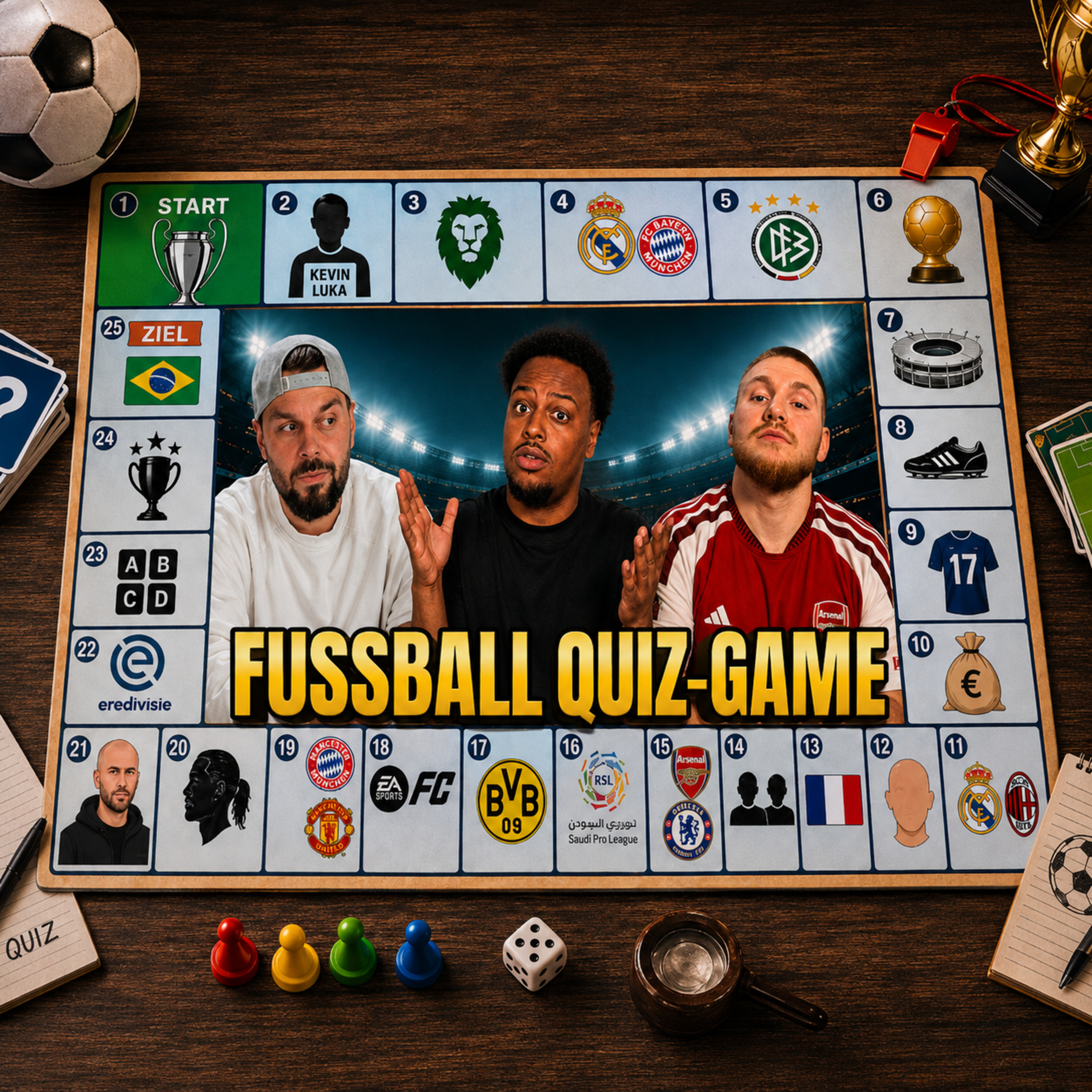 DAS ULTIMATIVE FUSSBALL-QUIZ #34 episode artwork