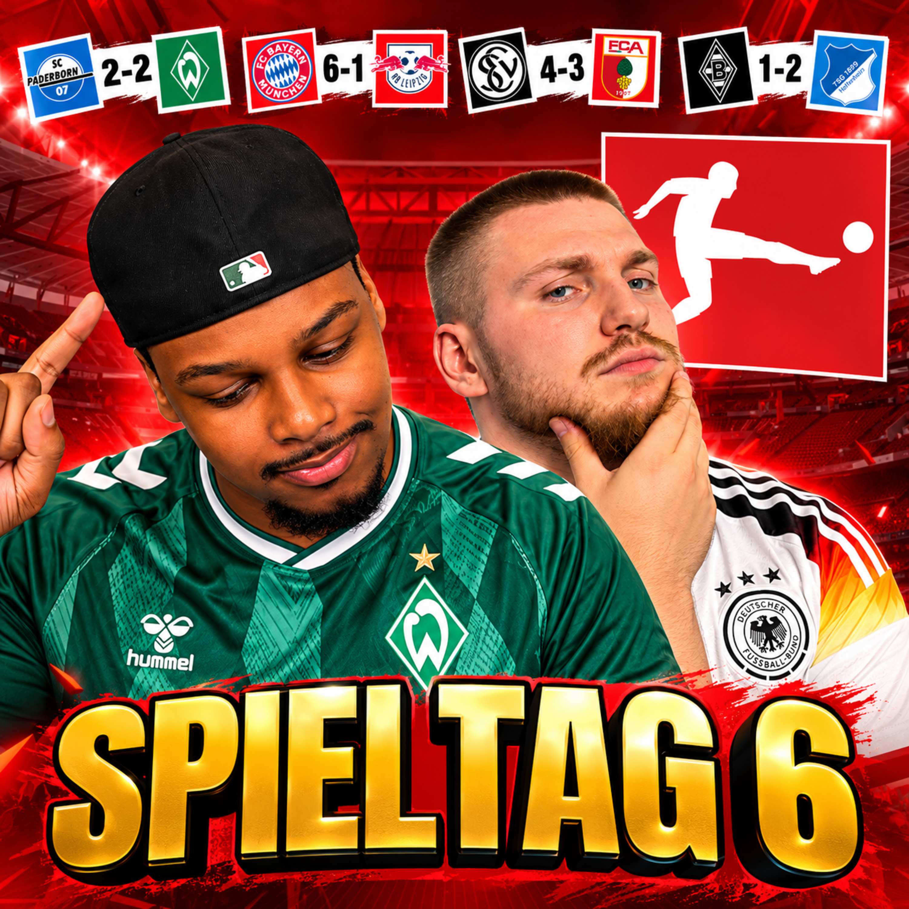 Bayern demontiert Leipzig – sieben Tore in Elversberg! | Bulli Talk (6. Spieltag)