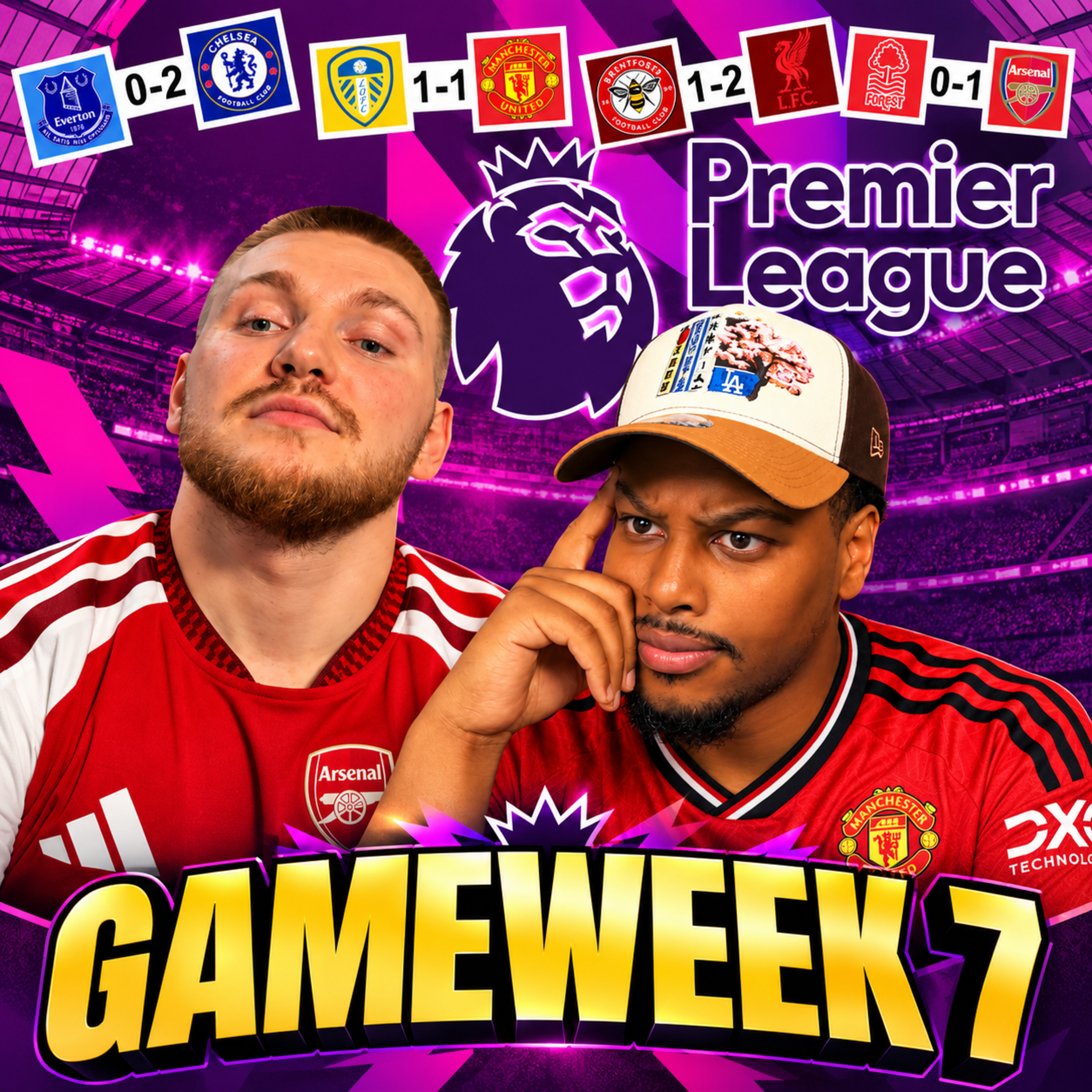 Arsenal gewinnt knapp – United enttäuscht | PL Talk (7. Spieltag)