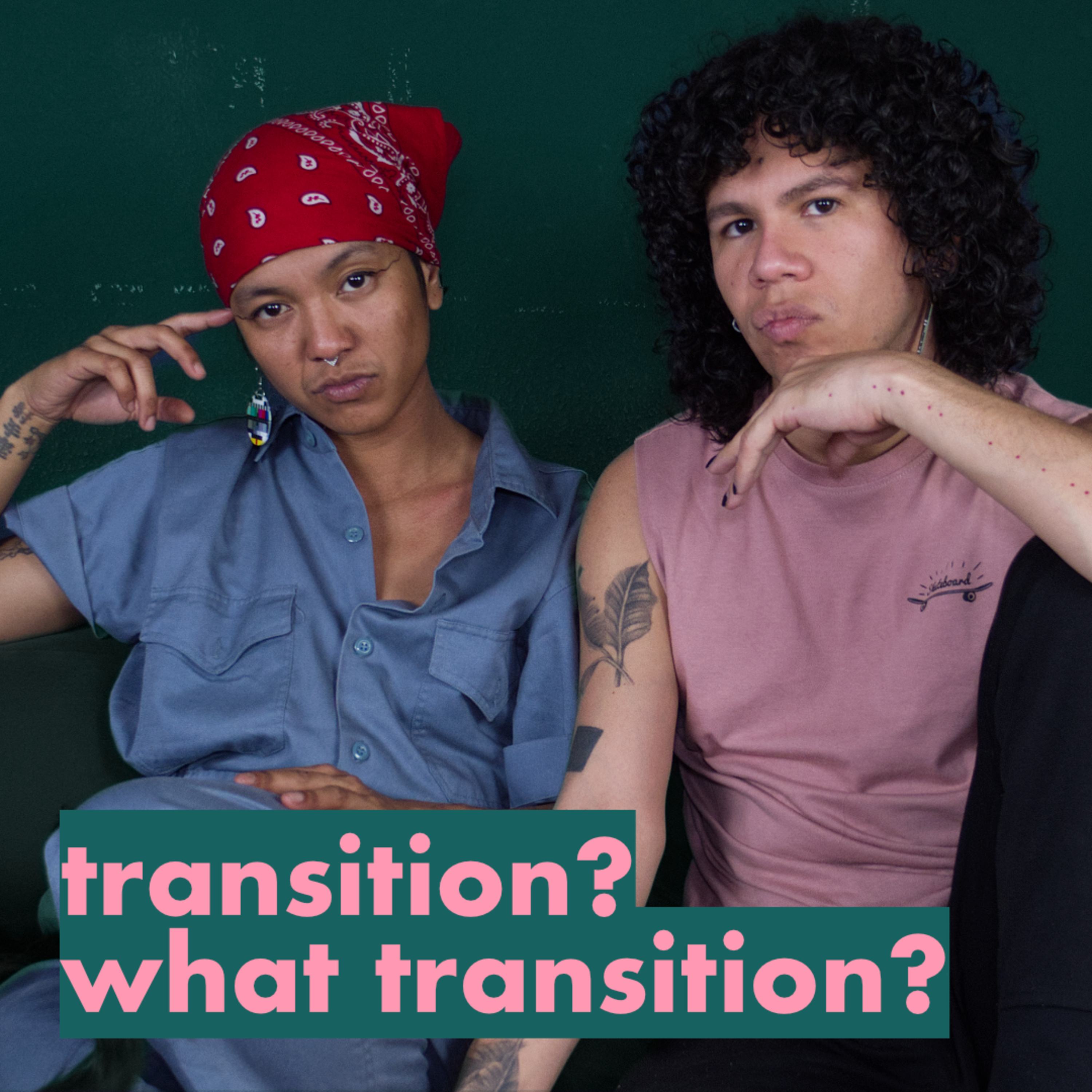 the t on transitioning: cultural context, gender(less) expression and trans grief episode artwork