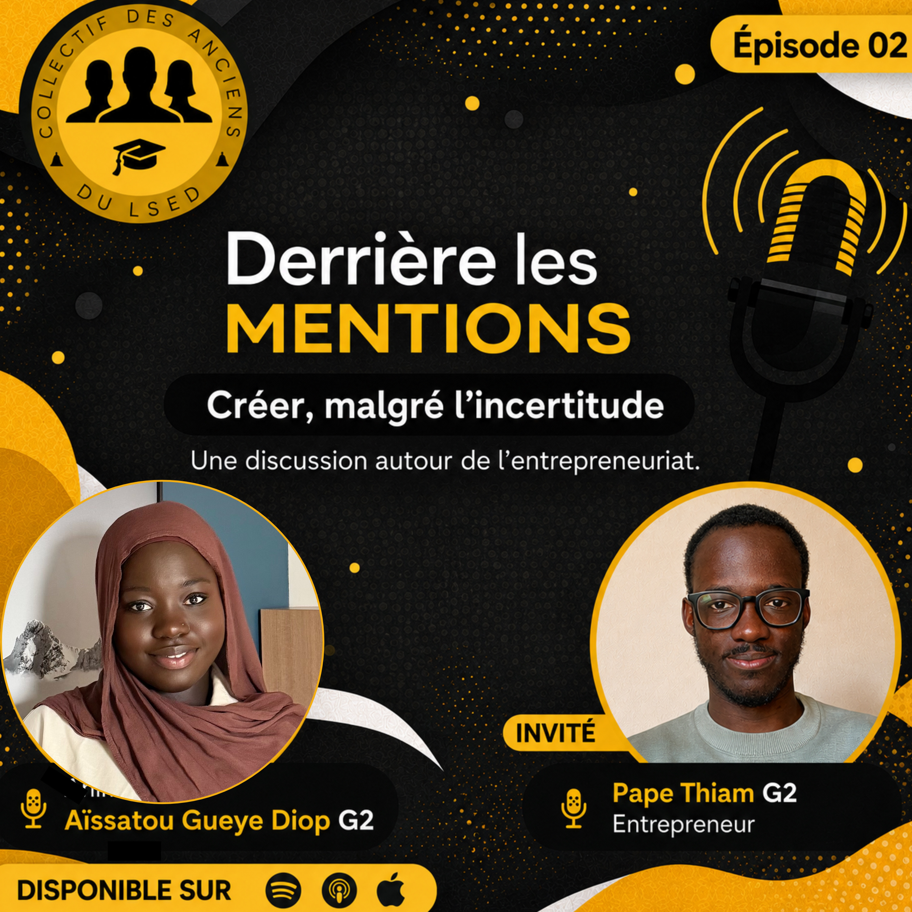 Créer malgré l'incertitude. Une discussion autour de l'entrepreneuriat. episode artwork