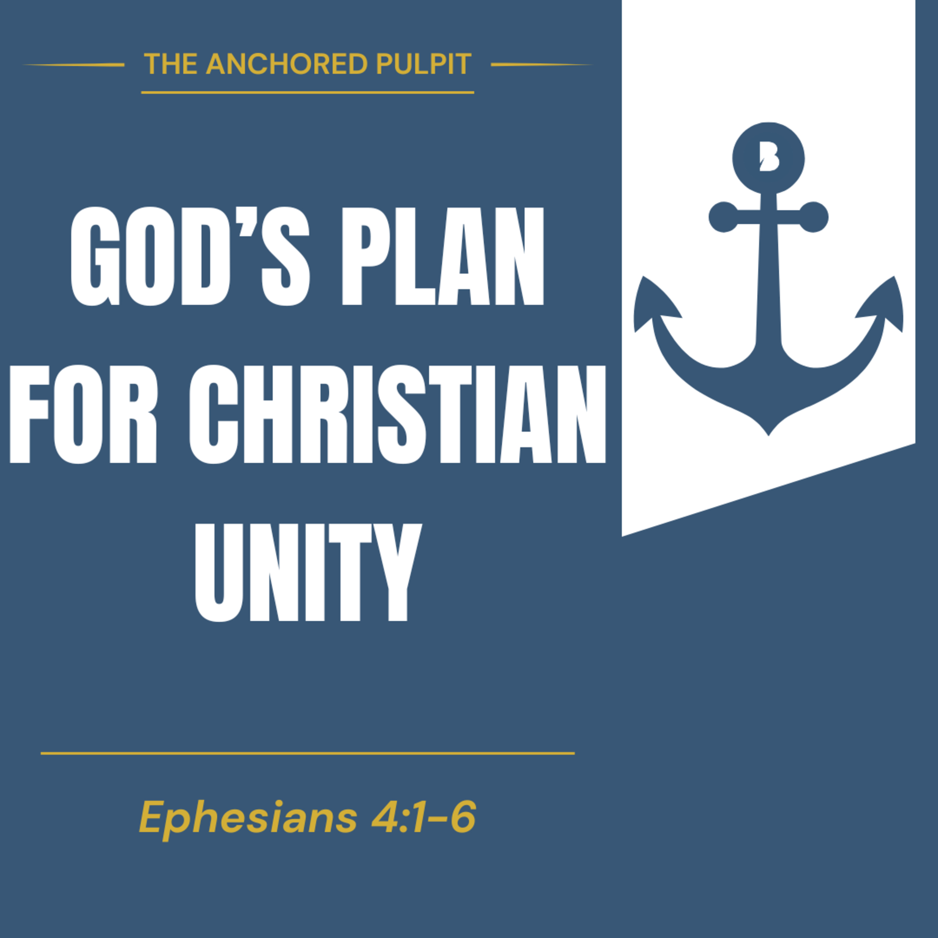 God's Plan for Christian Unity | Dan Owen episode artwork