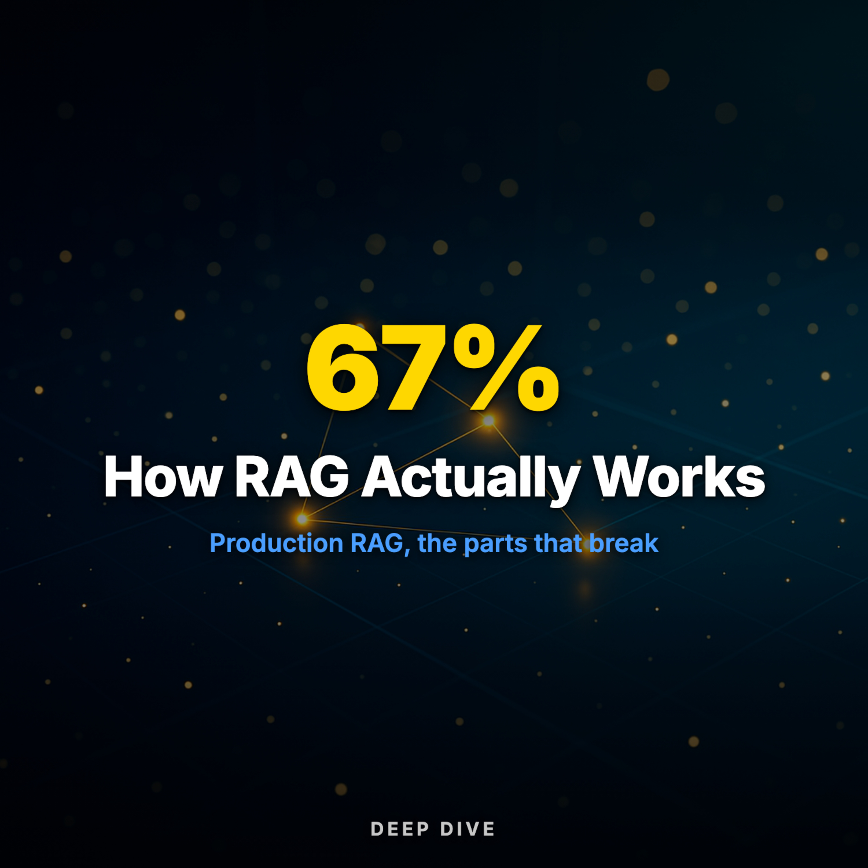 How RAG Actually Works (and Why Most Production Systems Are Broken) episode artwork