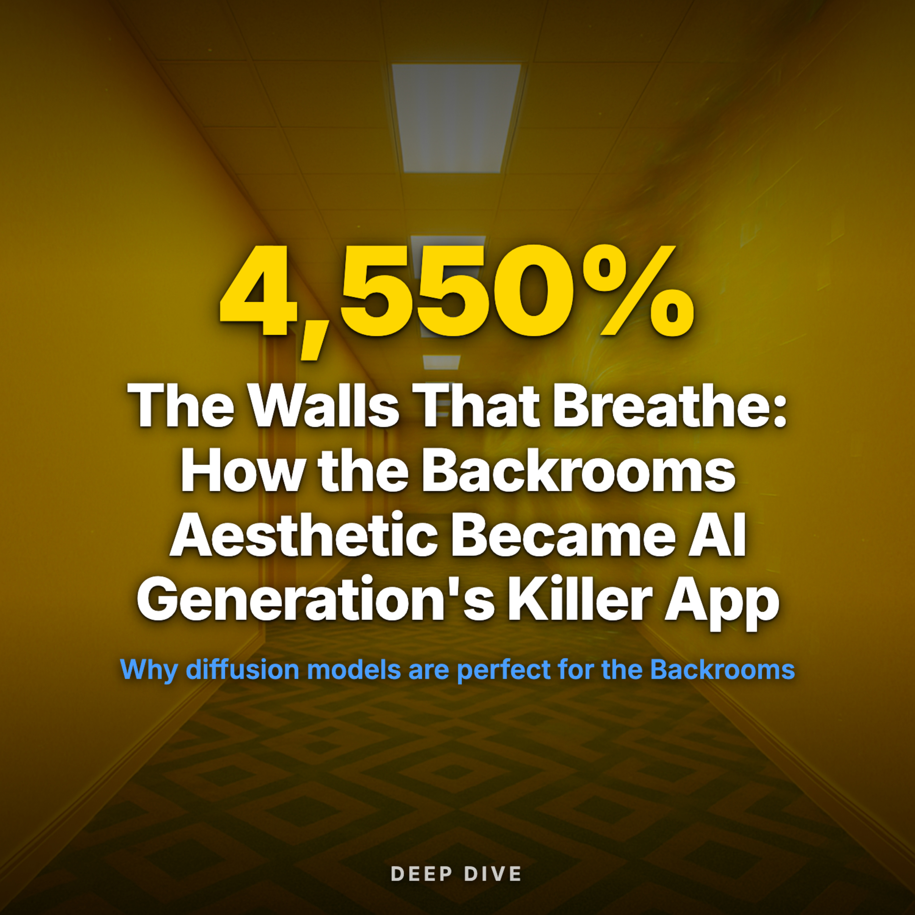 The Walls That Breathe: How the Backrooms Aesthetic Became AI Generation's Killer App episode artwork