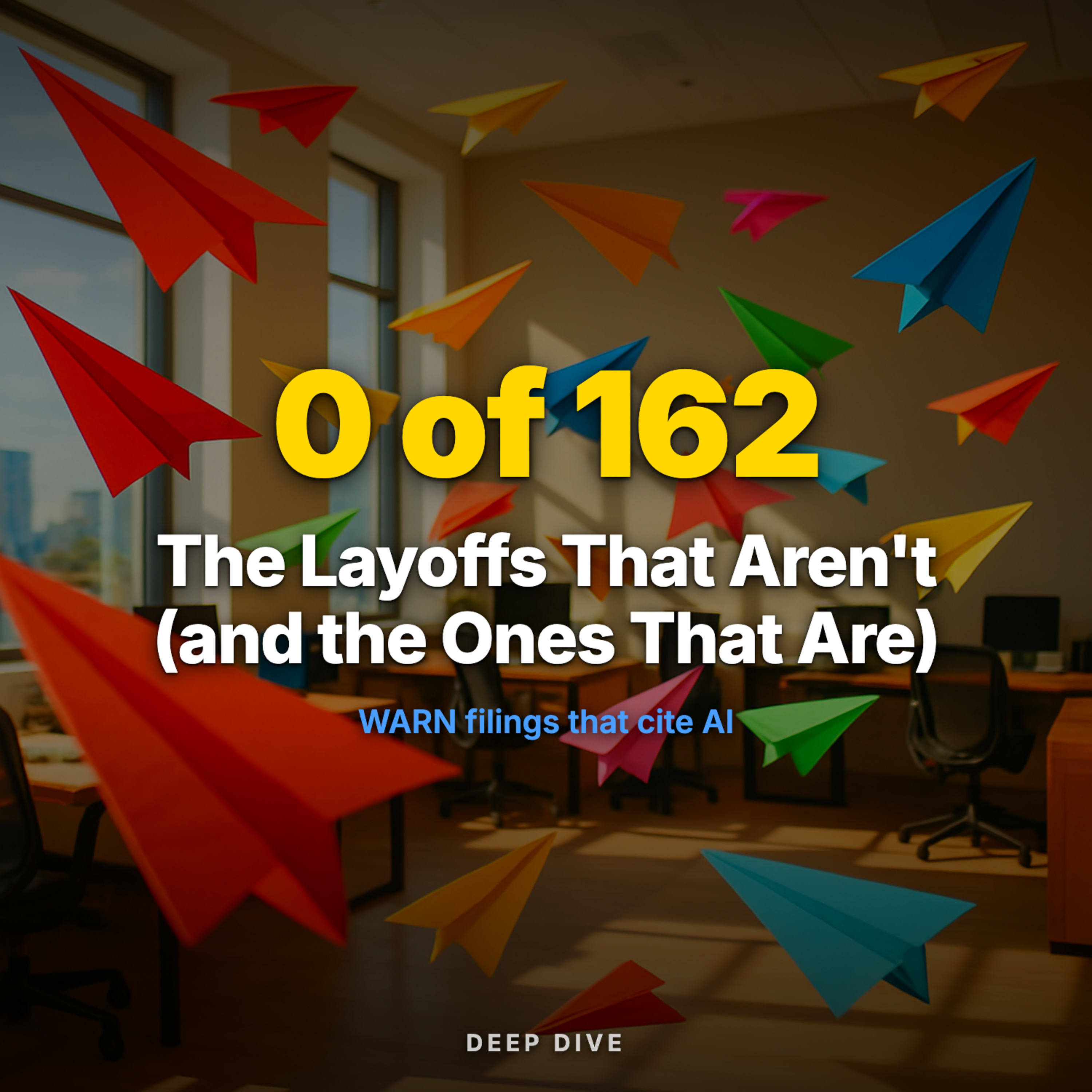 The AI Layoff Gap: What CEOs Tell Investors vs. What They Tell the State episode artwork
