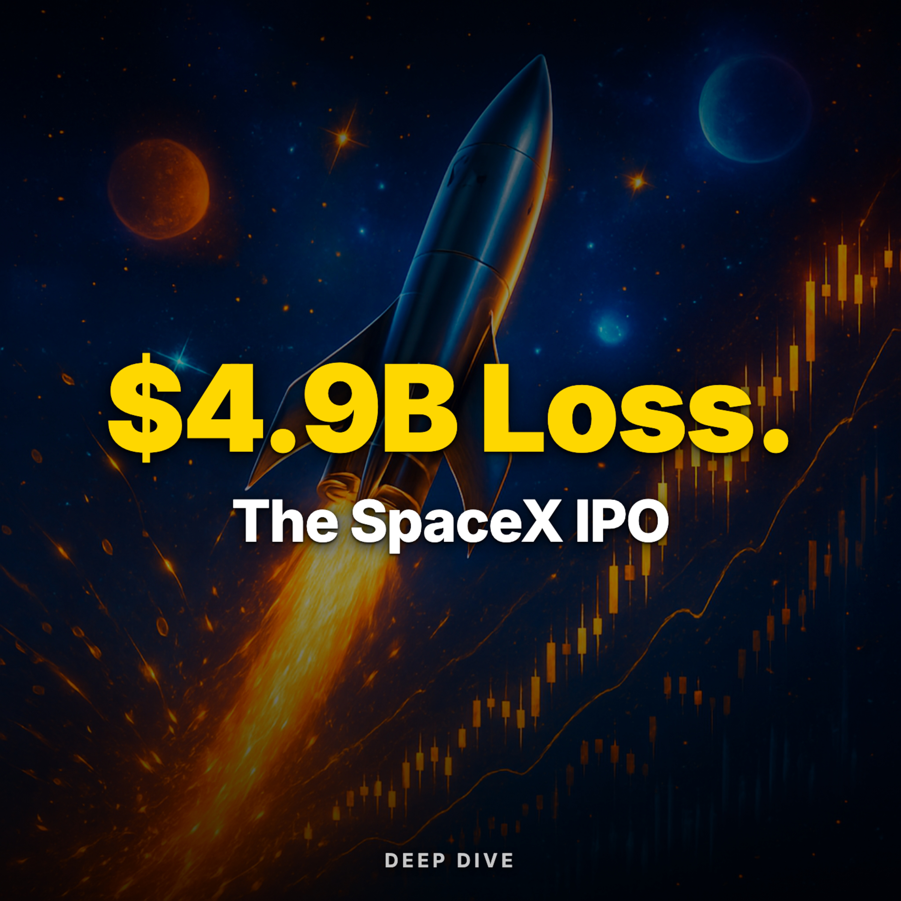 The SpaceX IPO: Why the Biggest IPO in History Loses Money episode artwork
