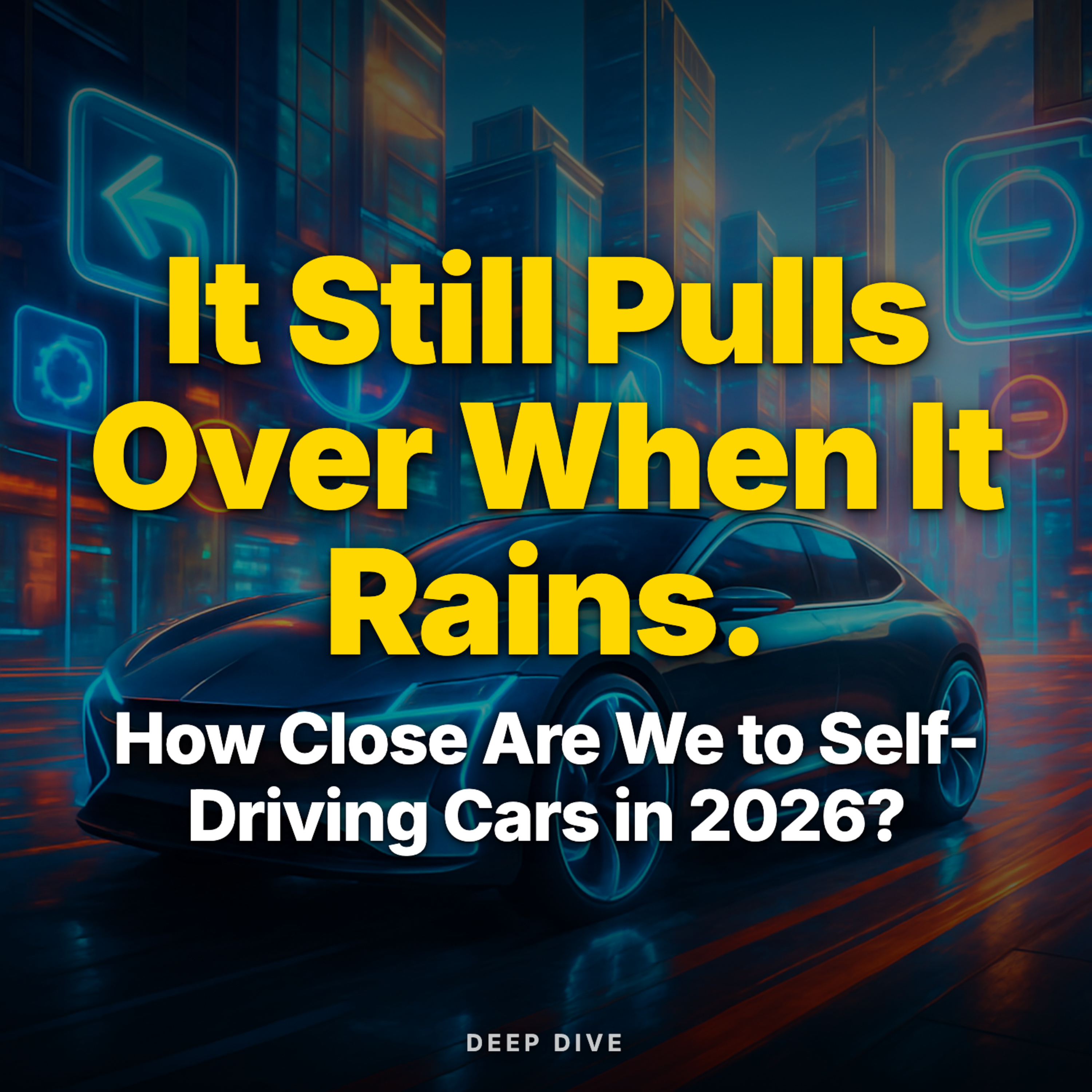 How Close Are We to Self-Driving Cars in 2026? episode artwork