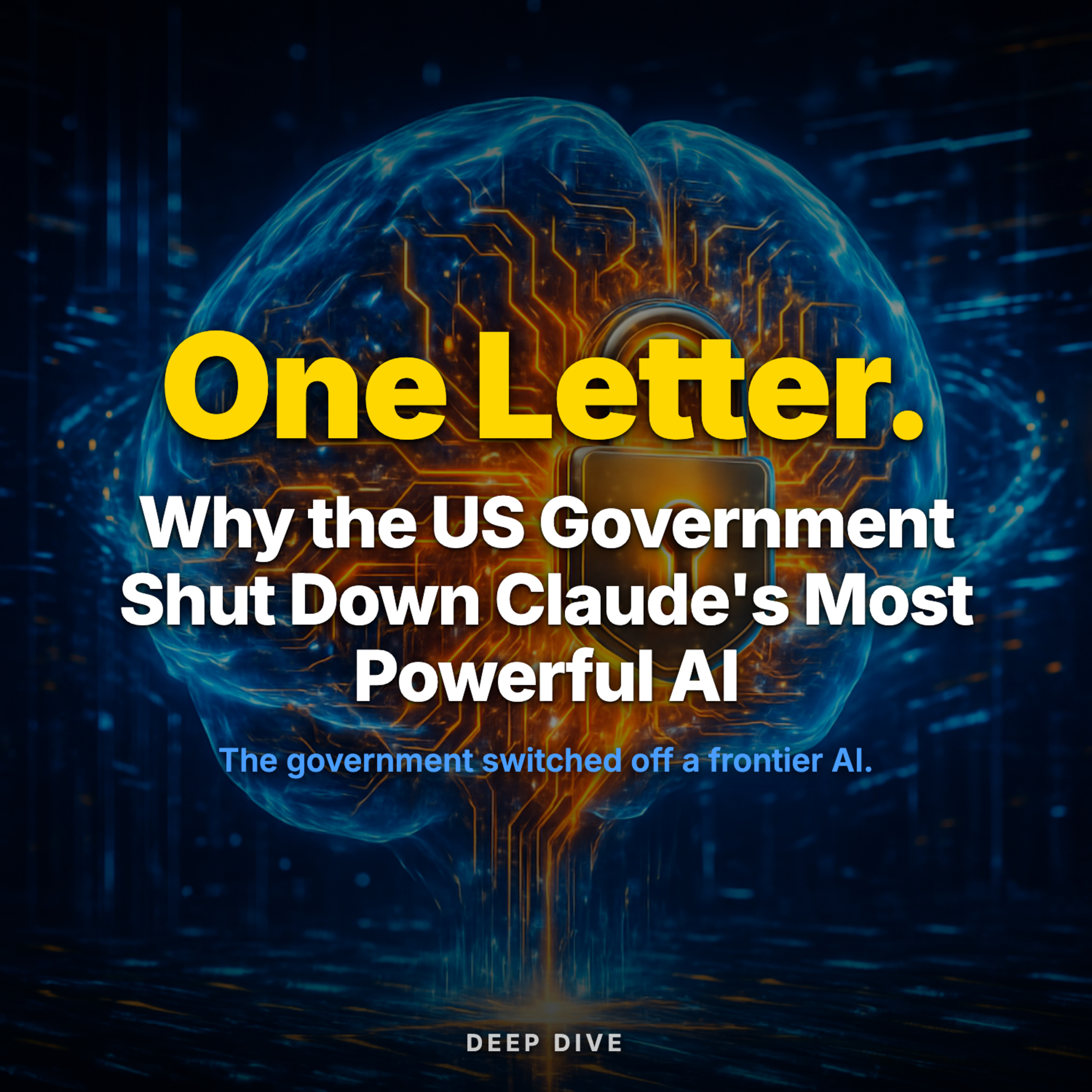 Why the US Government Shut Down Claude's Most Powerful AI episode artwork