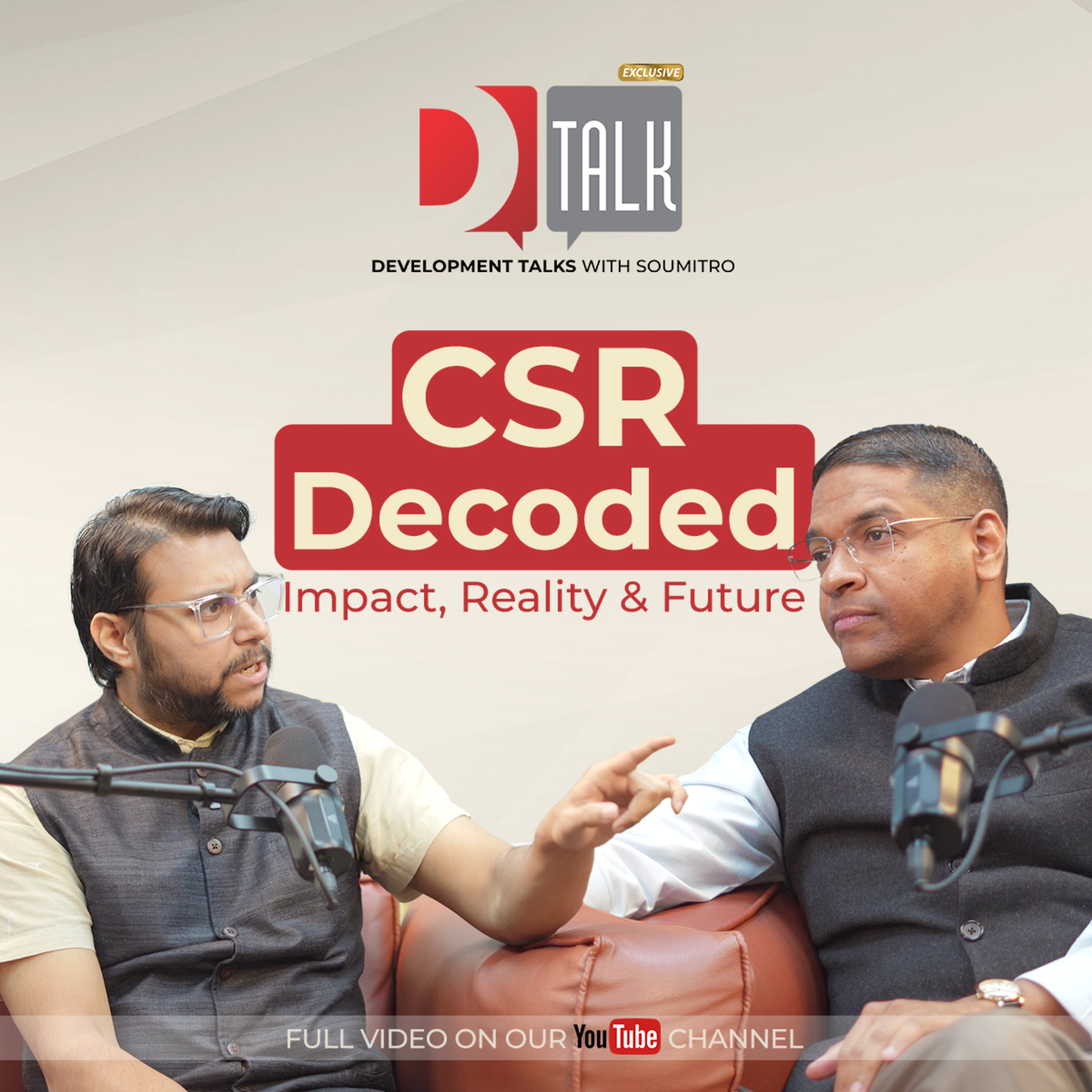 DTalk with Dr. Soumitro Chakraborty | Inside CSR, Impact & Social Change episode artwork