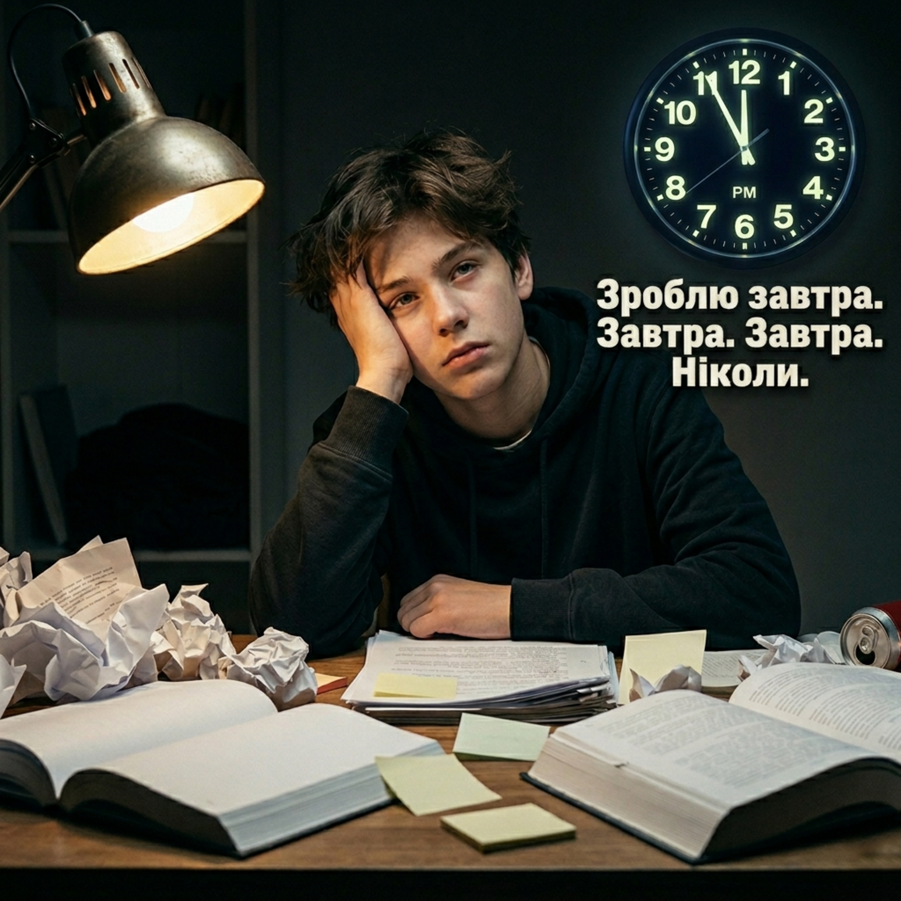 Зроблю завтра. Завтра. Завтра. Ніколи. episode artwork