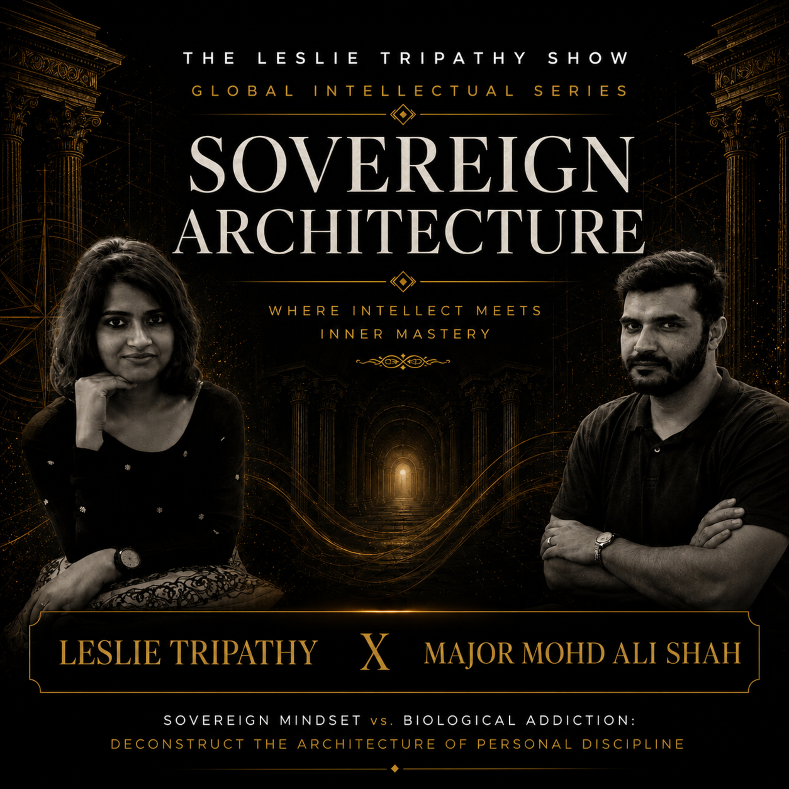Sovereign Mindset vs. Biological Addiction: Leslie Tripathy and Major Mohommed Ali Shah Deconstruct the Architecture of Personal Discipline episode artwork