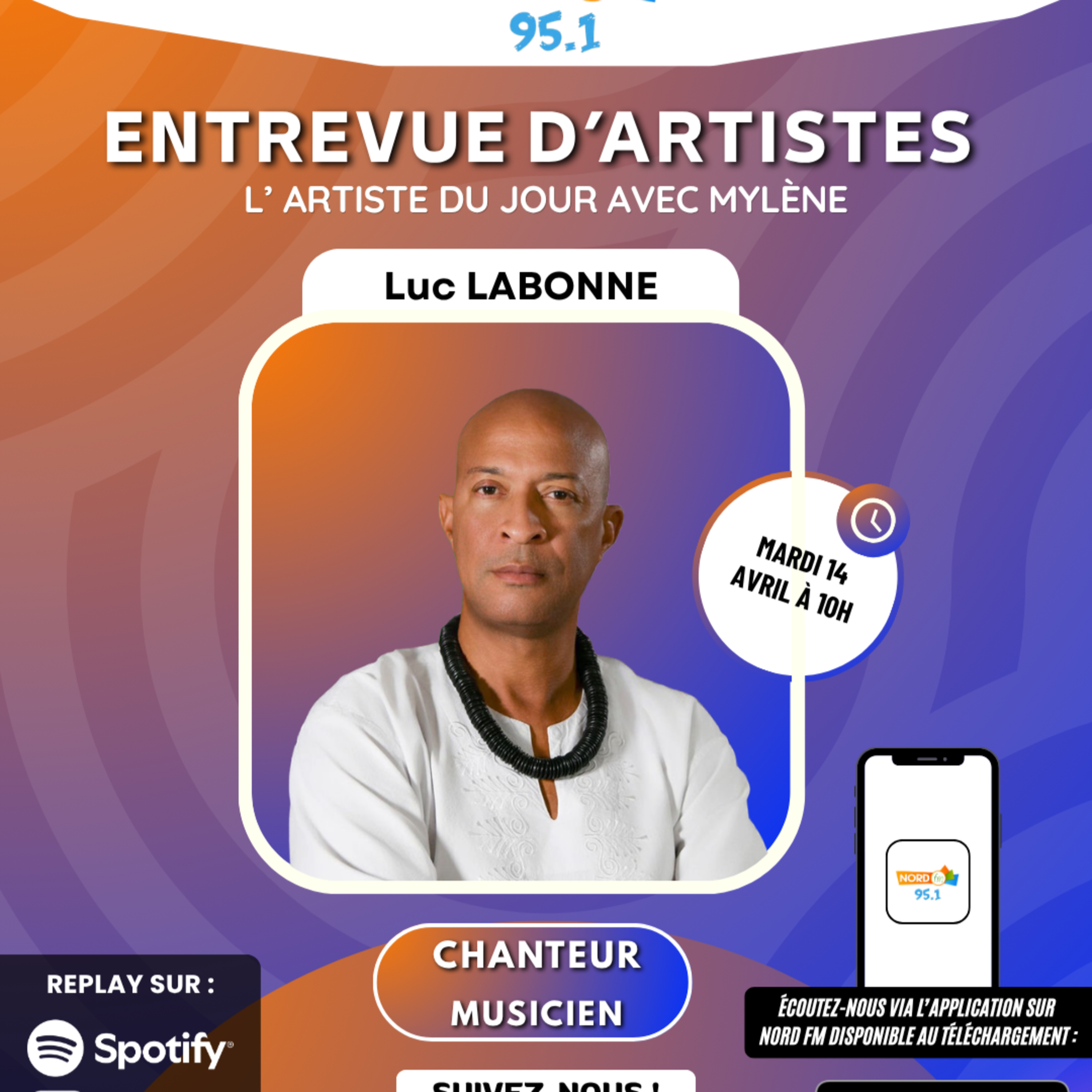 Entrevue d'Artiste - L'invité Luc Labonne episode artwork