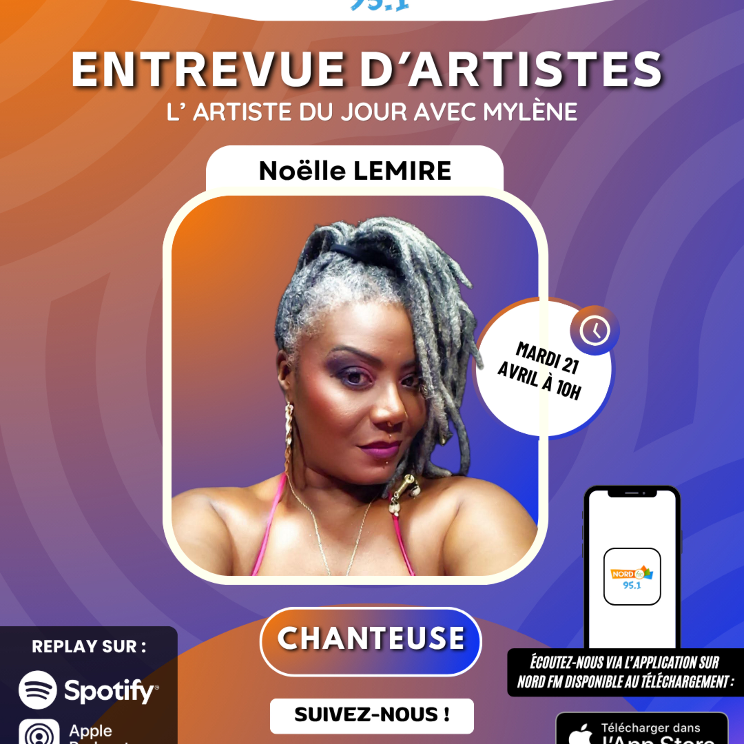 Entrevue d'Artiste - L'invité Noëlle Lemire episode artwork
