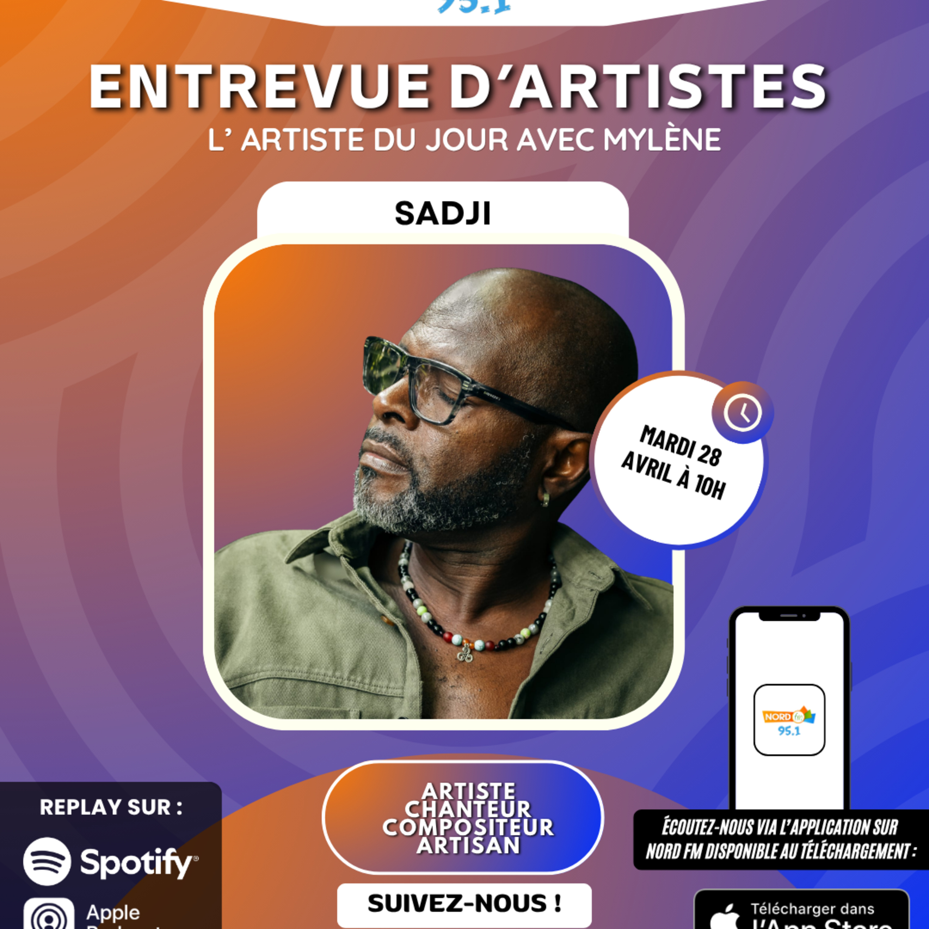 Entrevue d'Artiste - L'invité Sadji episode artwork