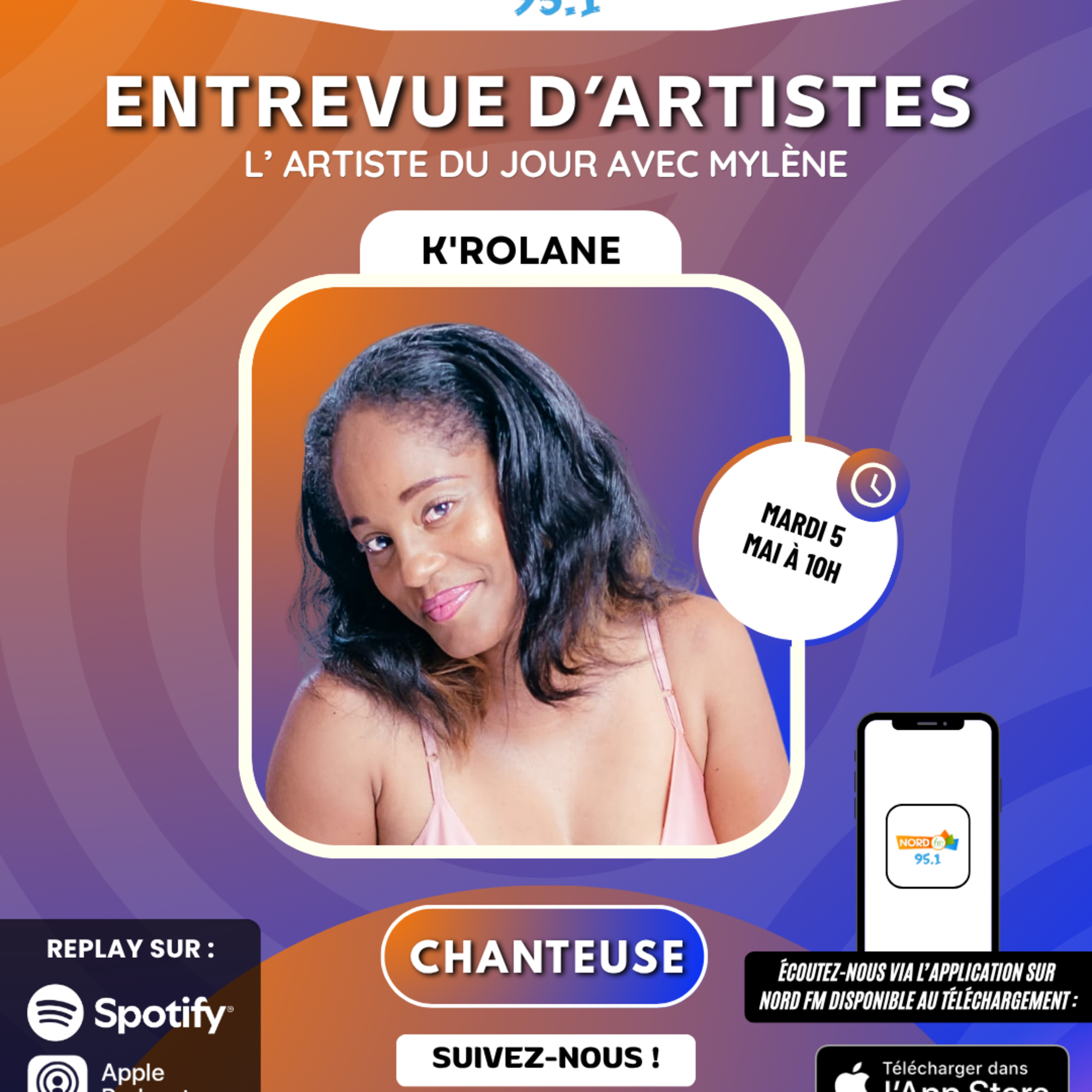 Entrevue d'Artiste - L'invité K'Rolane episode artwork