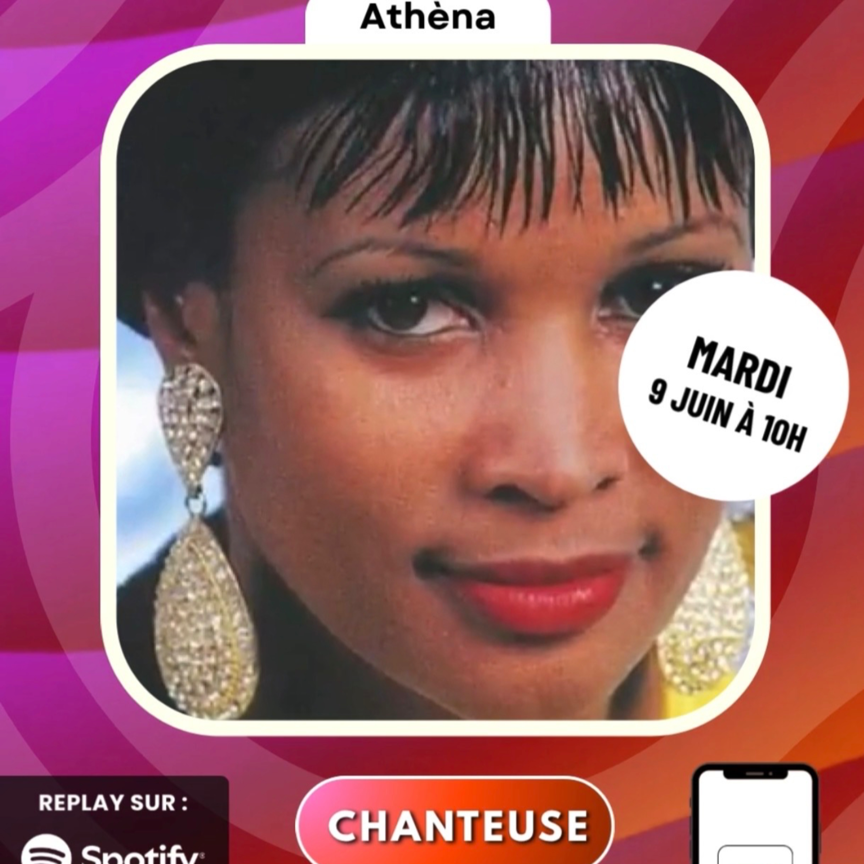 Entrevue d'Artiste - l'invitée Athéna episode artwork