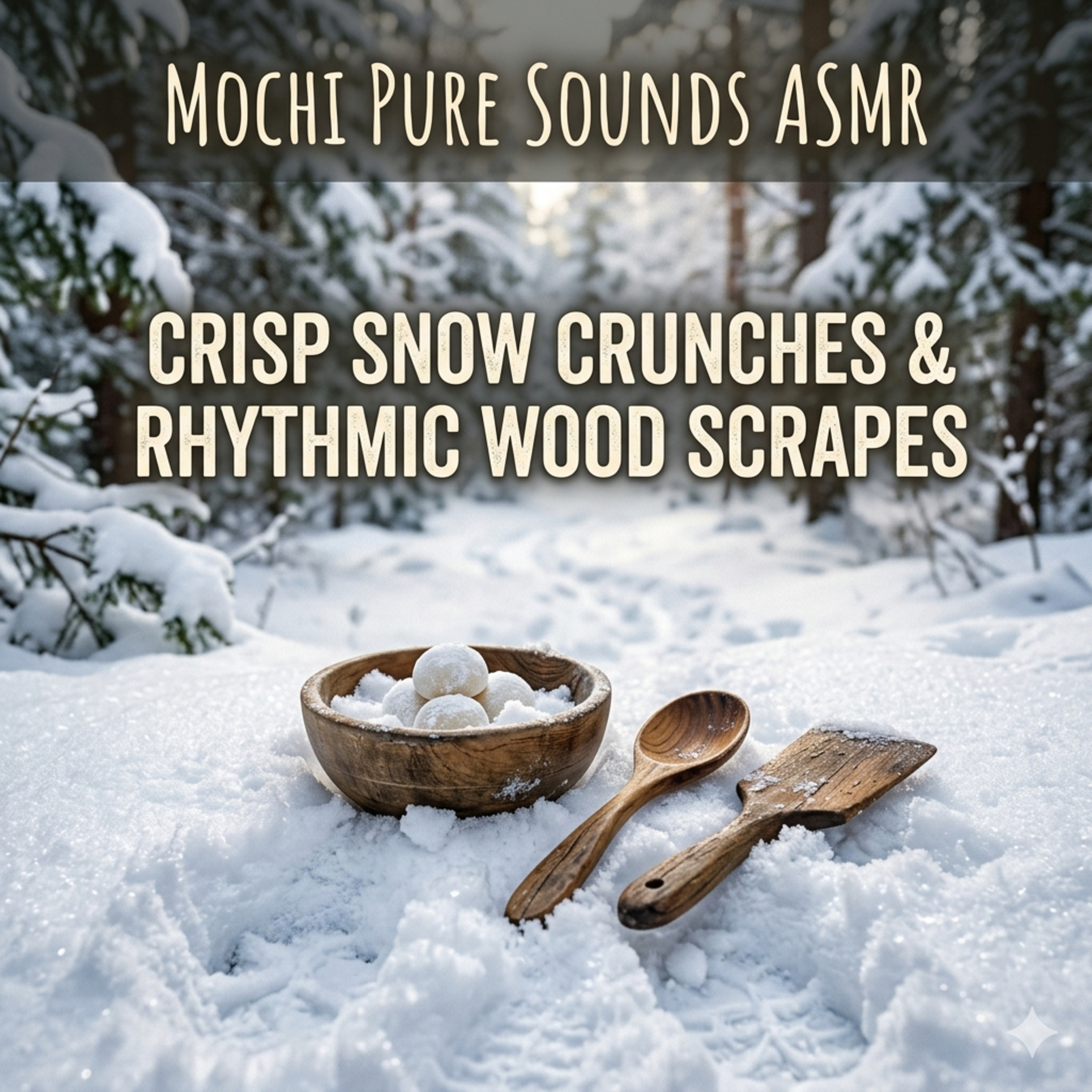 Crisp Snow Crunches & Rhythmic Wood Scrapes