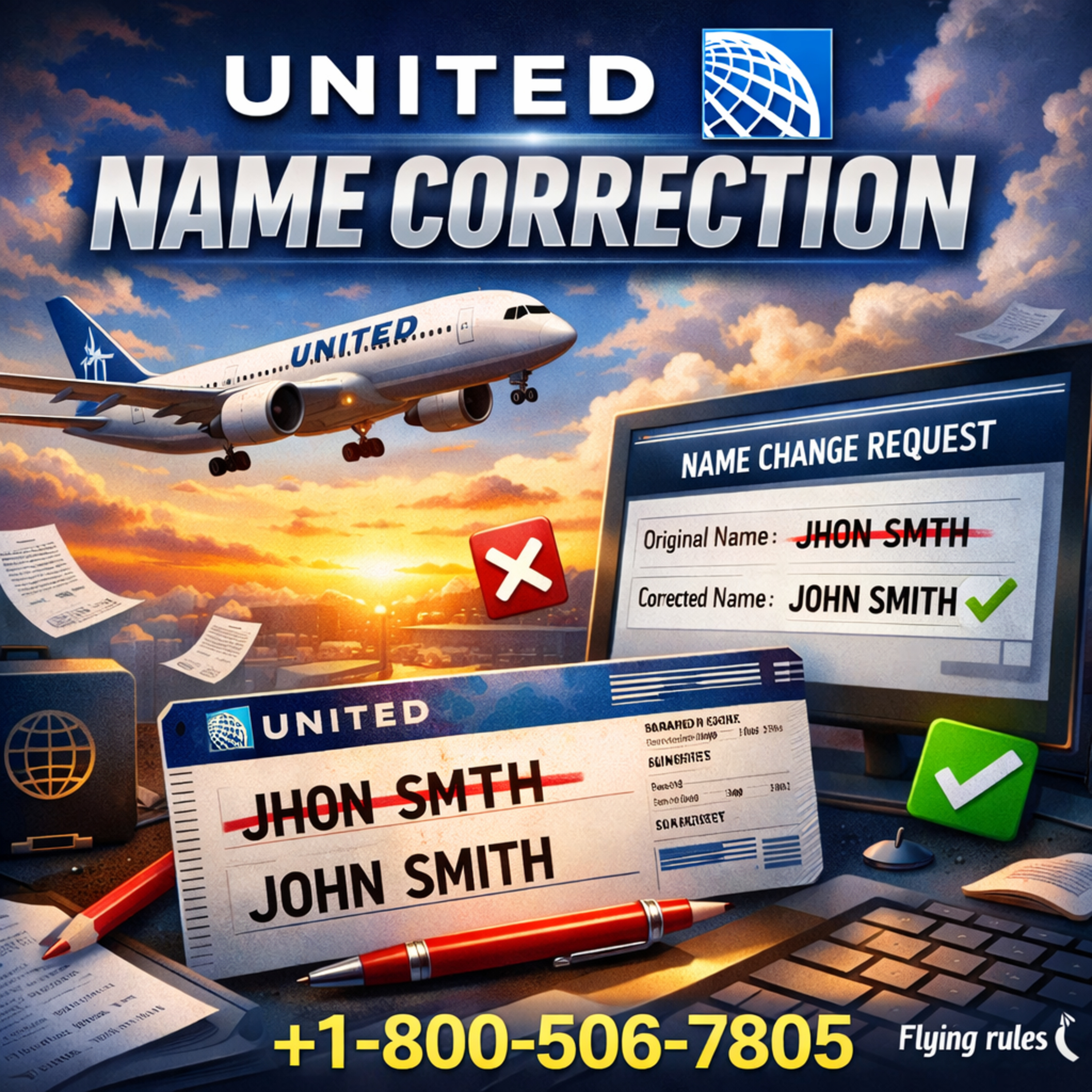United AIrlines Name Correction - Easy Guide episode artwork