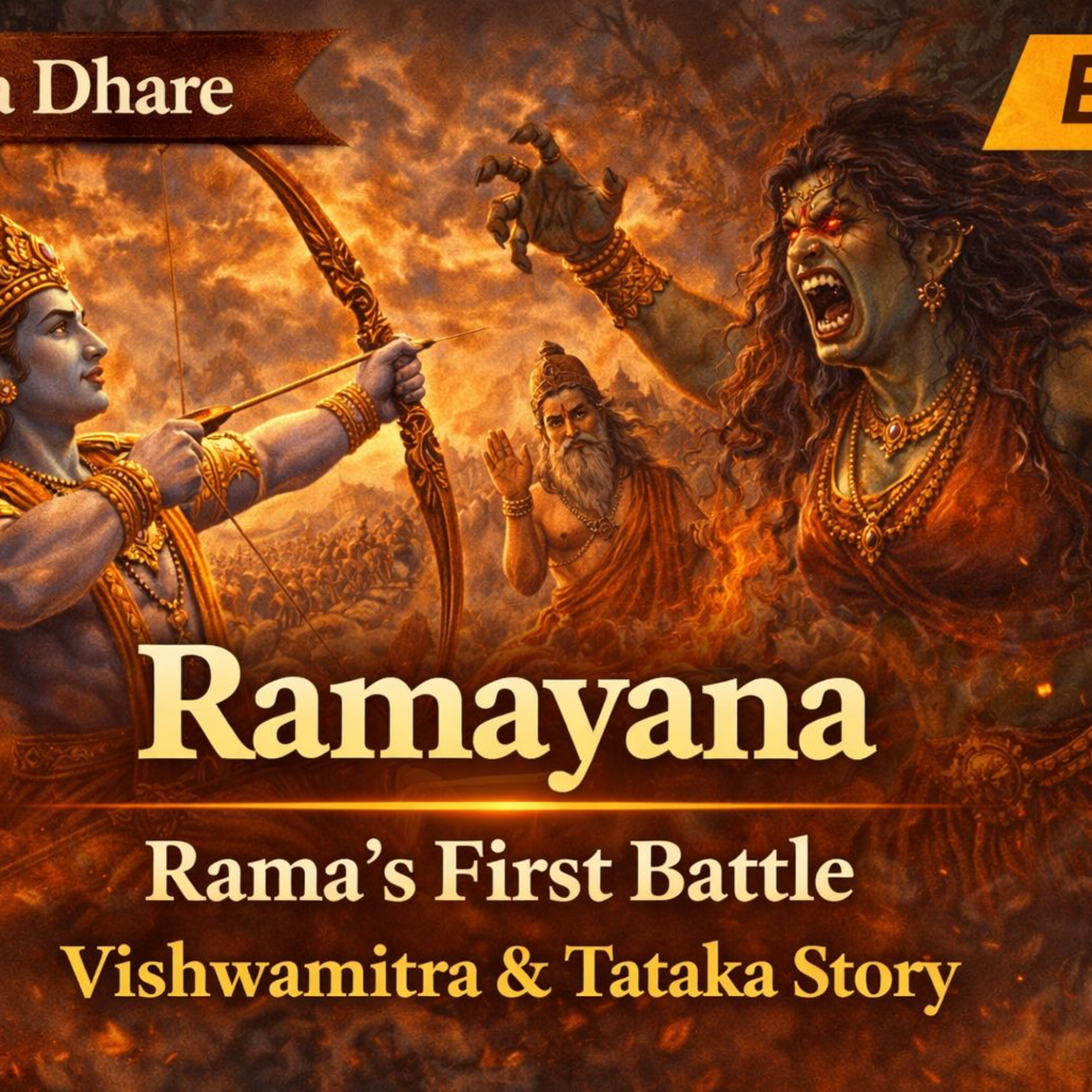 Ramayana EP 2: Rama’s First Battle | Vishwamitra & Tataka Story (Kannada) episode artwork