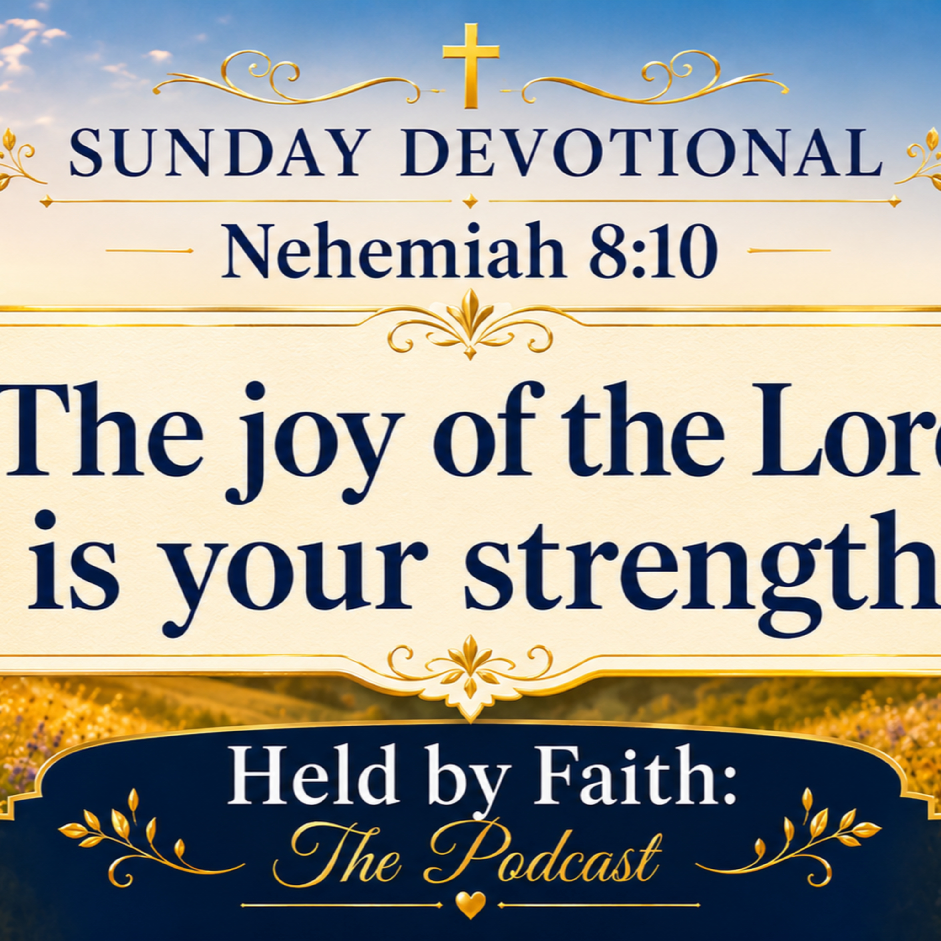 Sunday’s Verse and Devotional | Nehemiah 8:10 episode artwork