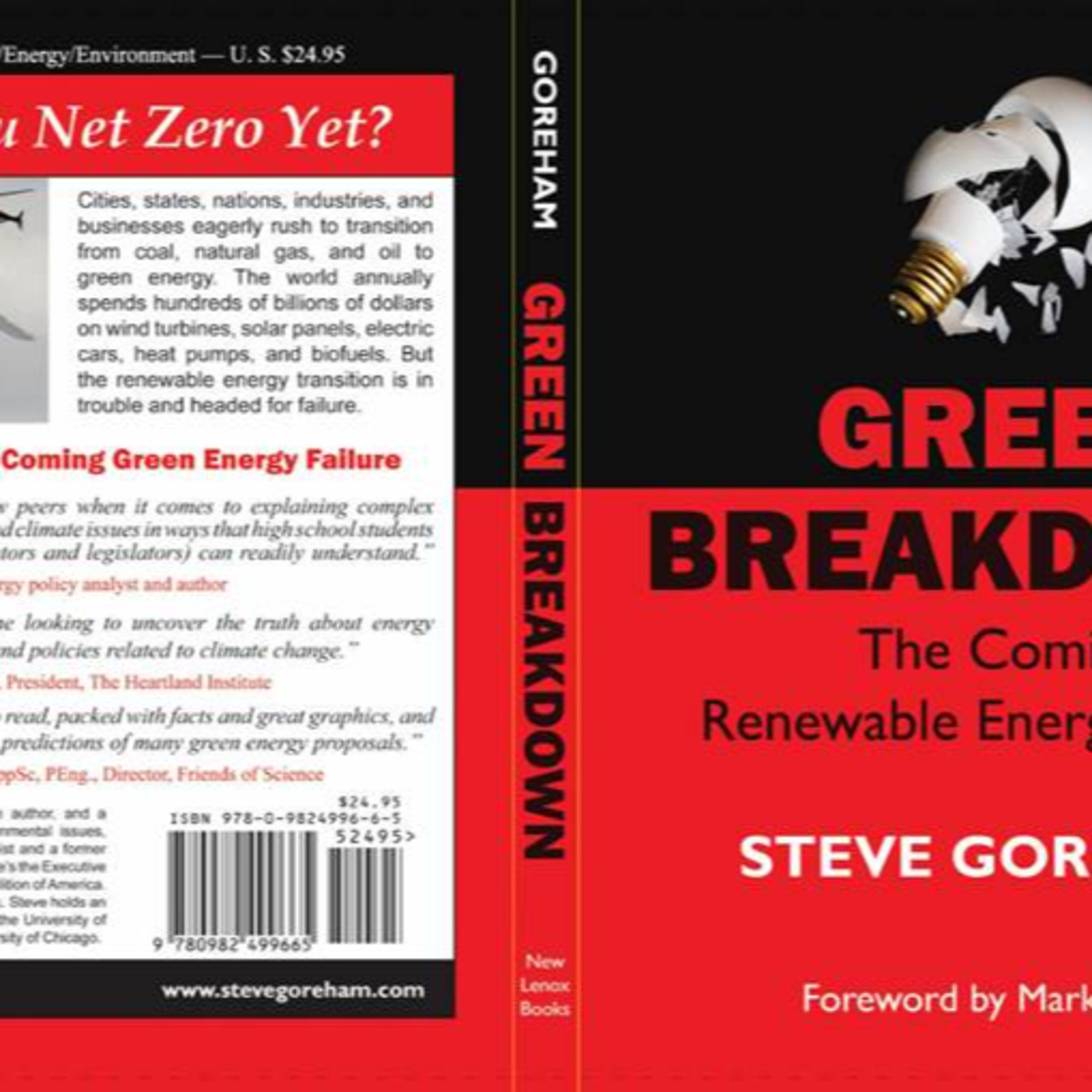 Steve Goreham: Climate Policy, Energy Costs & Global Green Narratives episode artwork