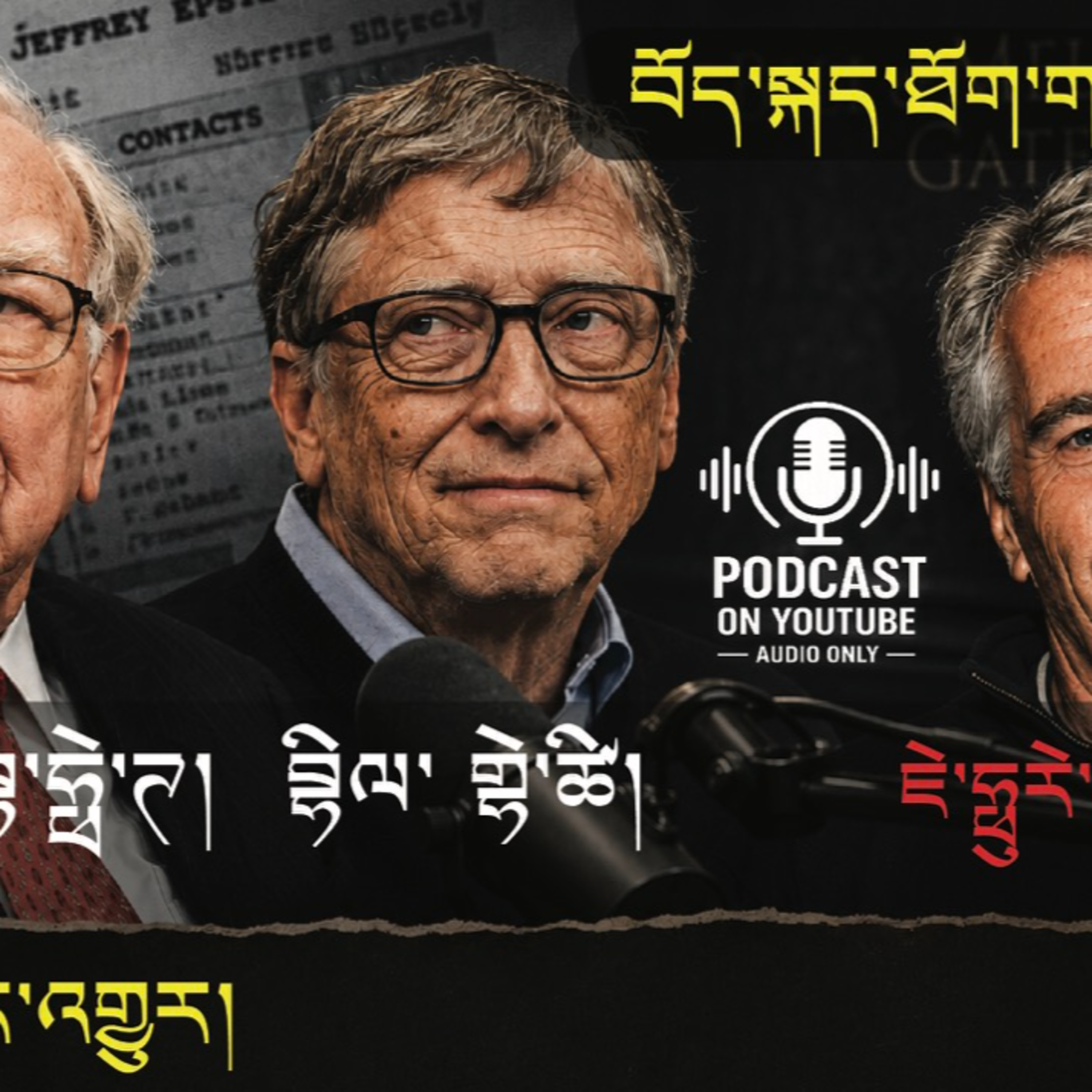 Warren Buffett, Bill Gates, Jeffrey Epstein (News in Tibetan) episode artwork