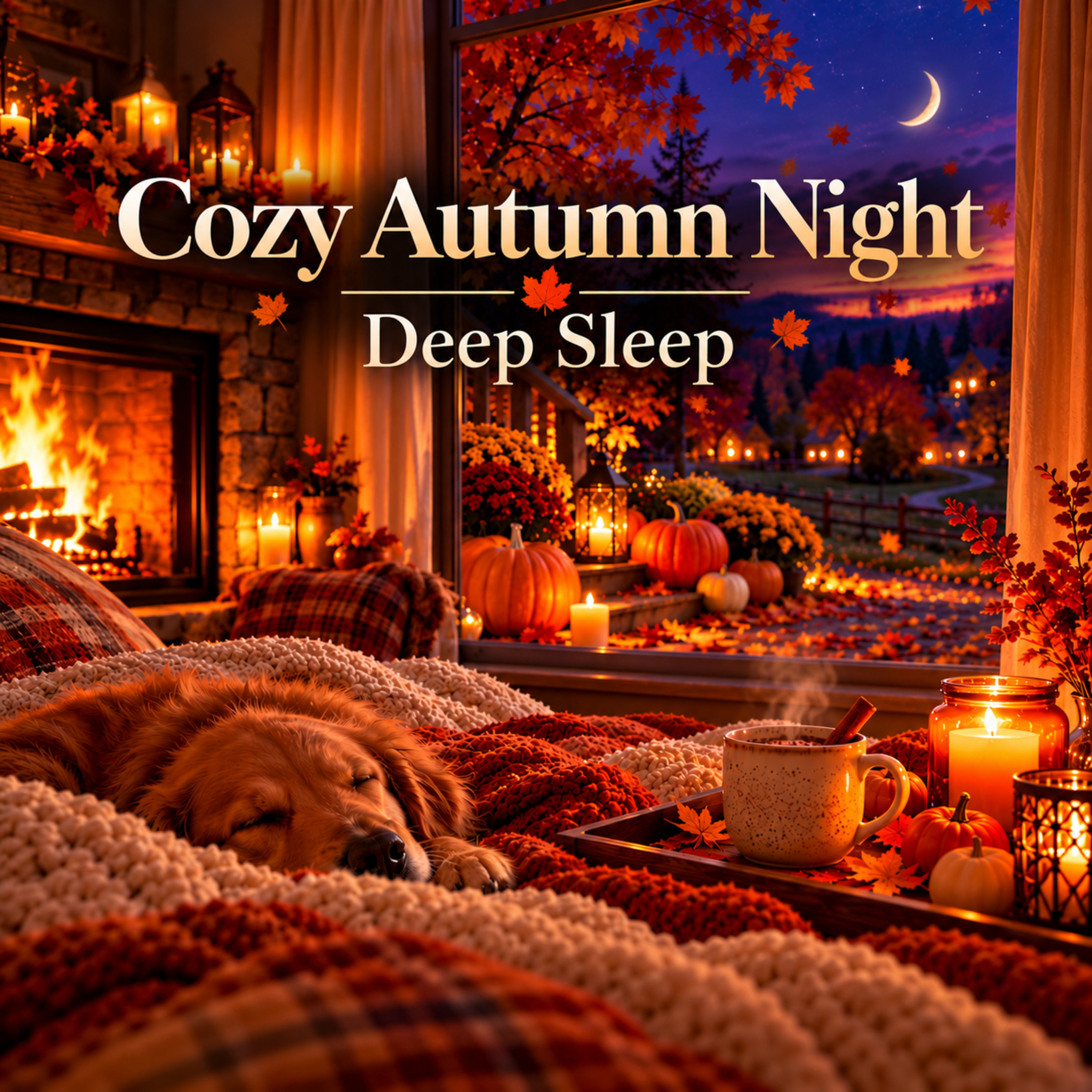 Autumn Sleep Meditation & Affirmations 🍂 Cozy Autumn Night Deep Sleep