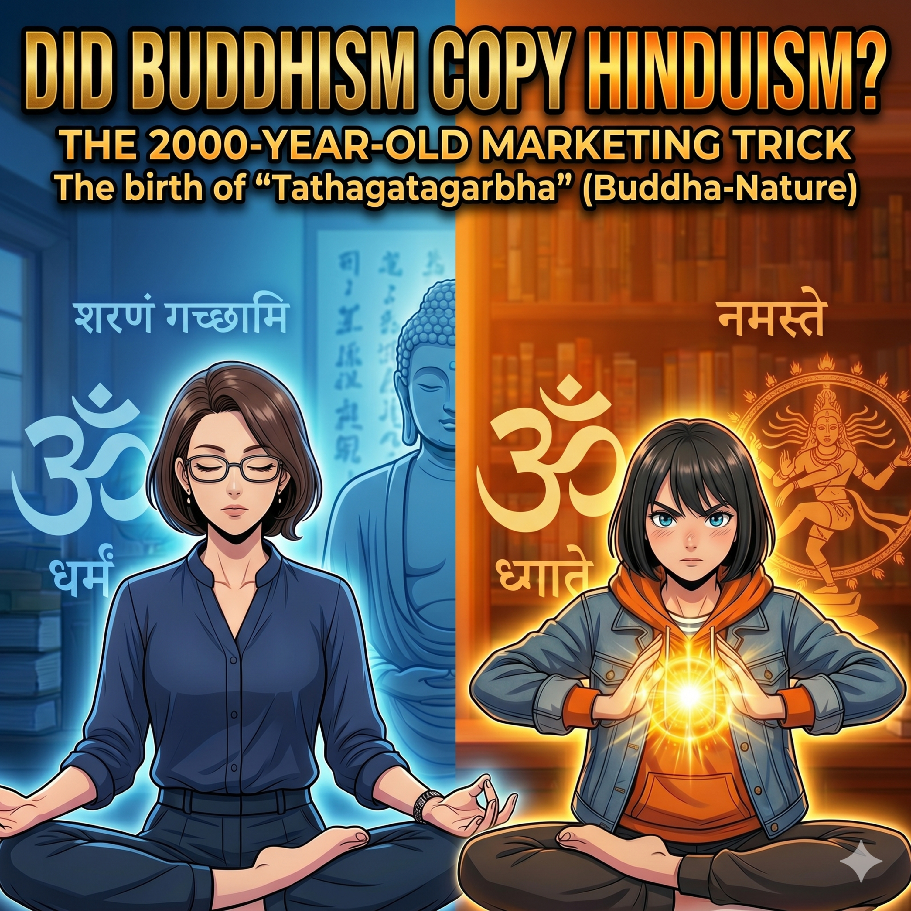 Buddhism vs. Hinduism: The Hidden Roots of your "Buddha-Nature"