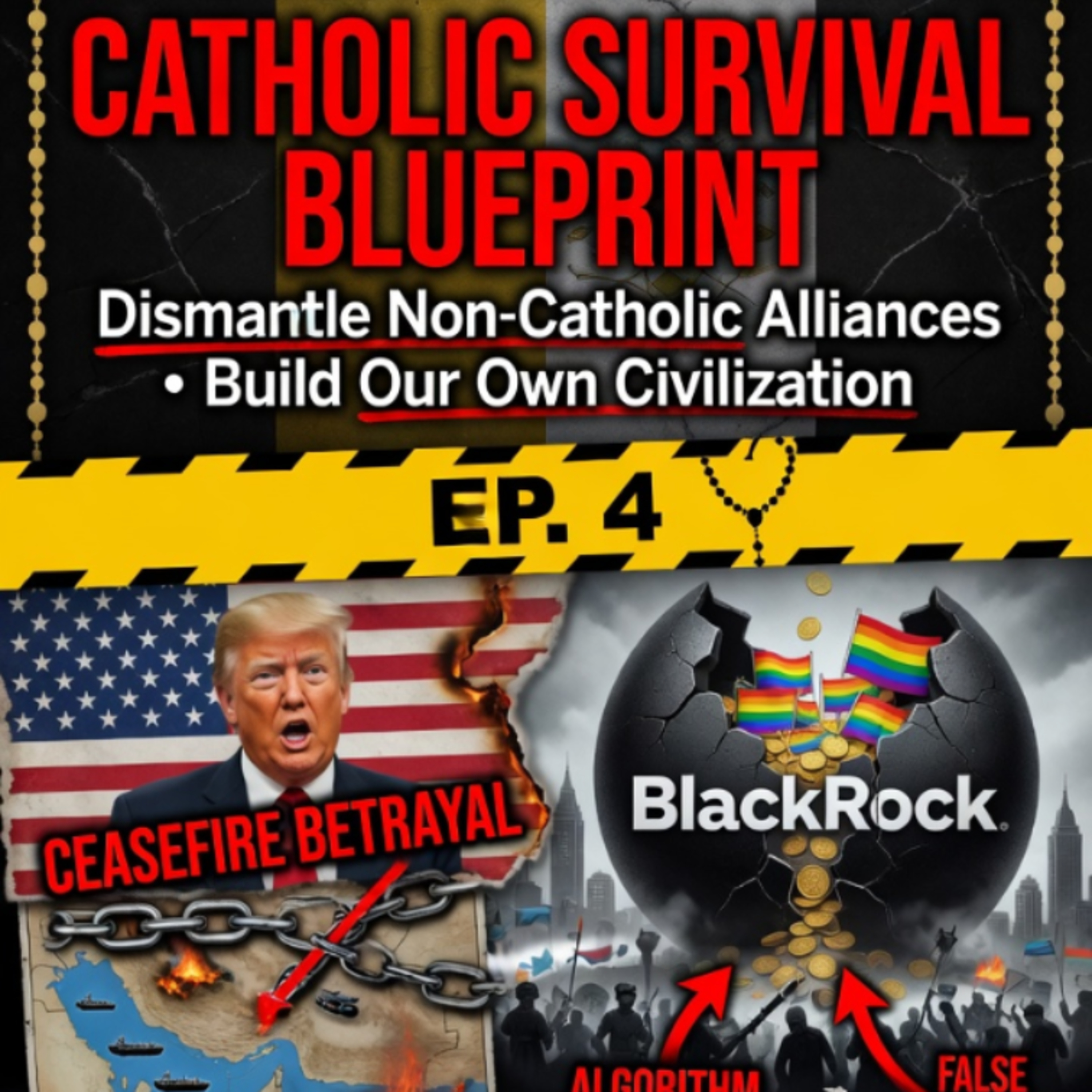 Non-Catholic Alliances, Build Our Own Civilization – BlackRock, False Flags & Trump Ceasefire 



 episode artwork