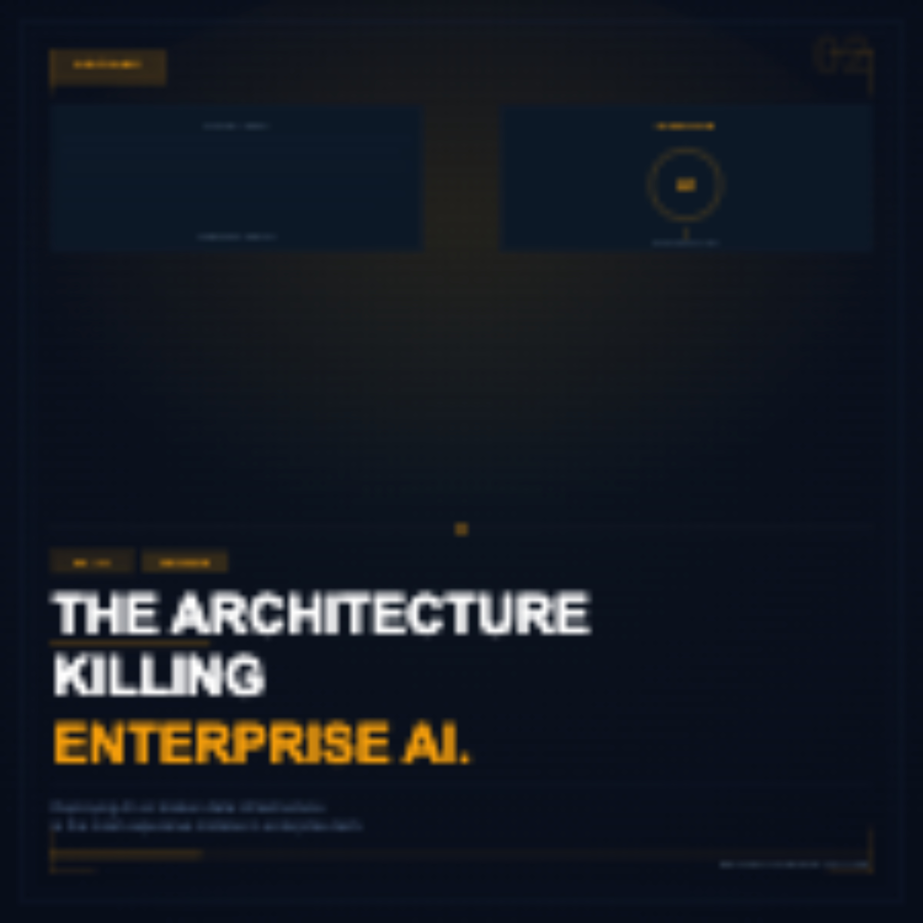 Series 10 - Critique: The Architecture That Is Killing Enterprise AI: Why Deploying Intelligence on Broken Data Infrastructure Is the Most Expensive Mistake in Enterprise Technology episode artwork