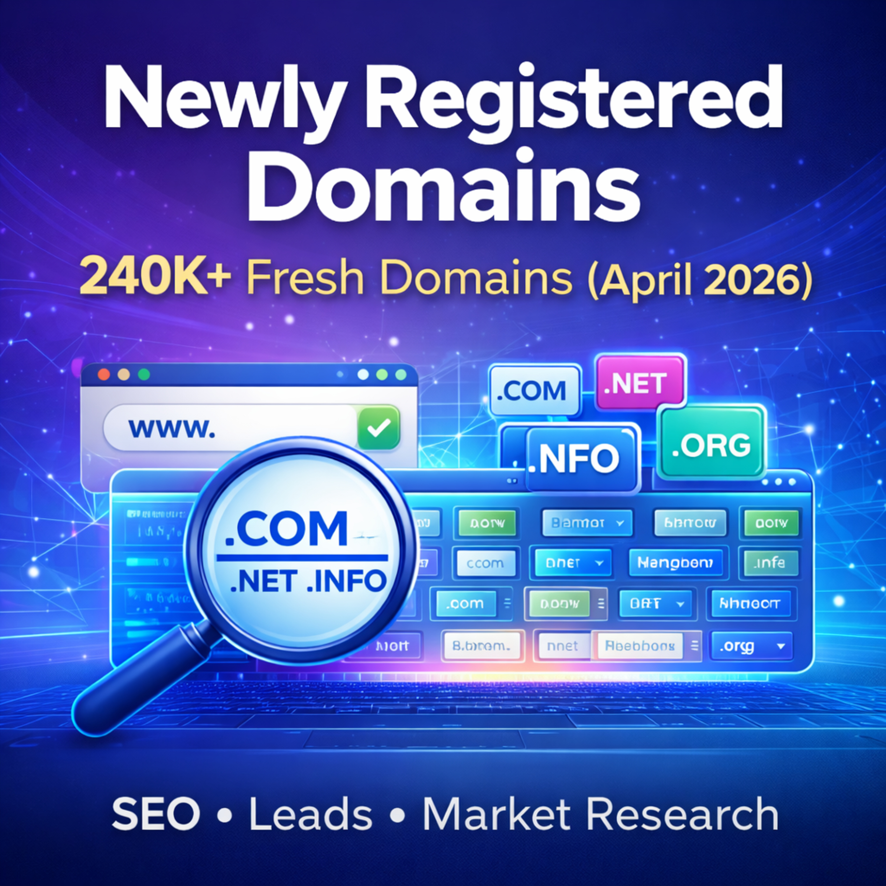 Newly Registered Domains List – 240K+ Fresh Domains for SEO & Lead Generation episode artwork