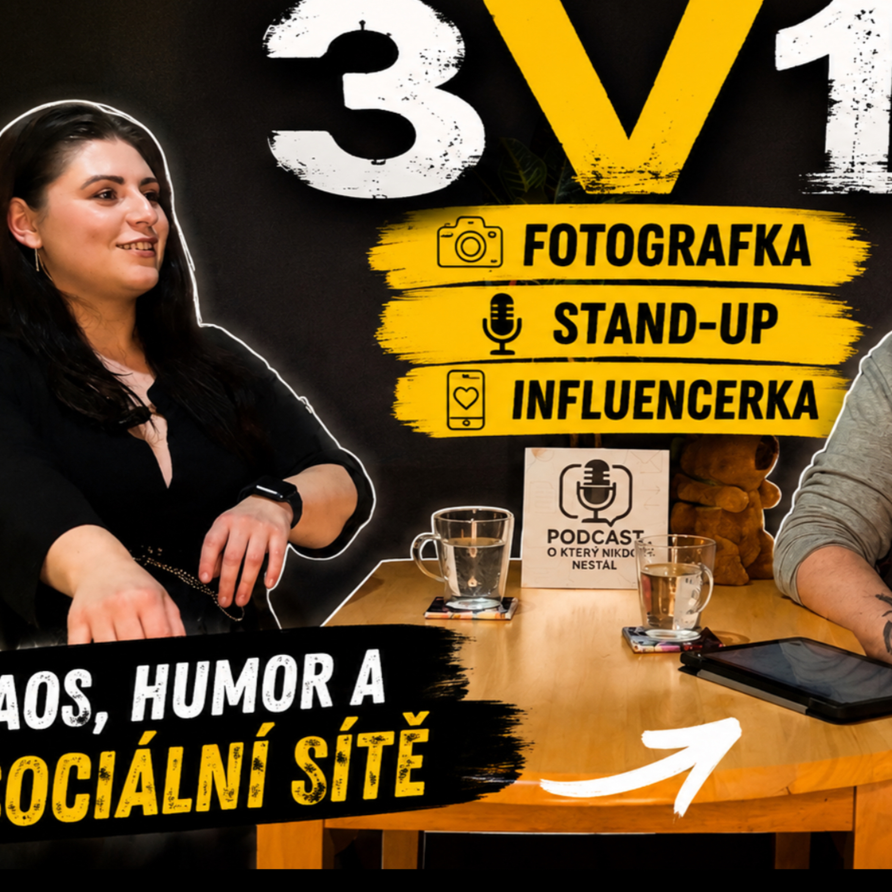 11. 3v1 – Kolik osobností se vejde do jednoho člověka? 😂(Fotografka, Stand-Up a Influencerka) episode artwork